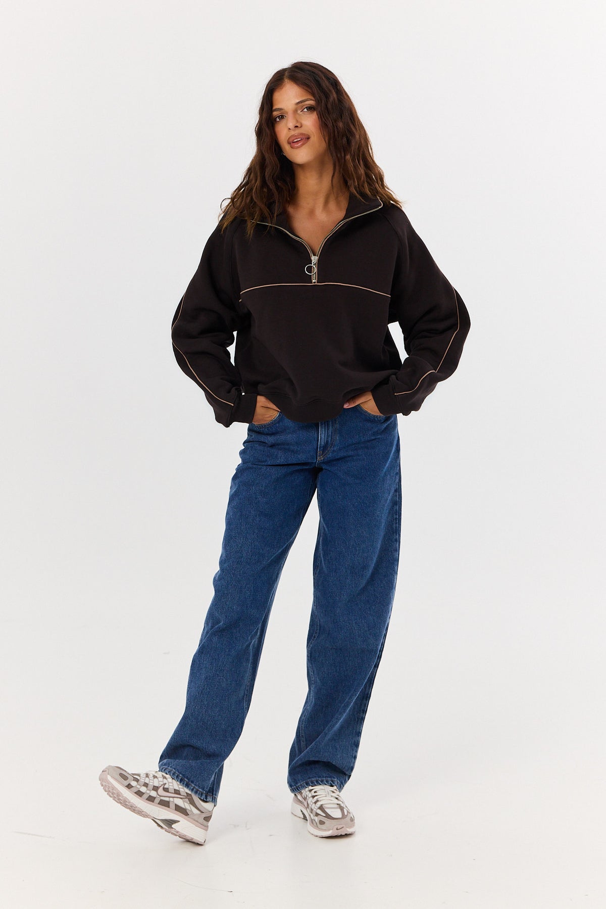 Bluza Eddie espresso