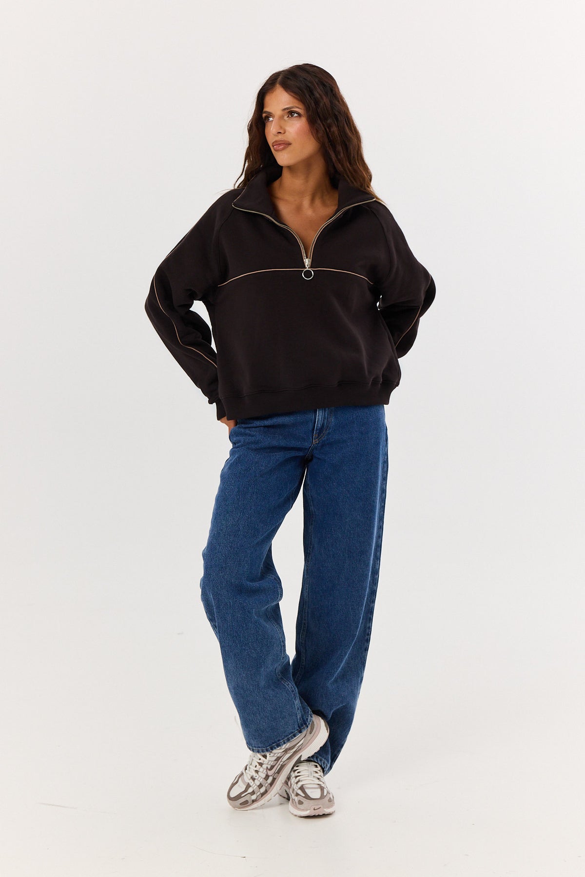 Bluza Eddie espresso