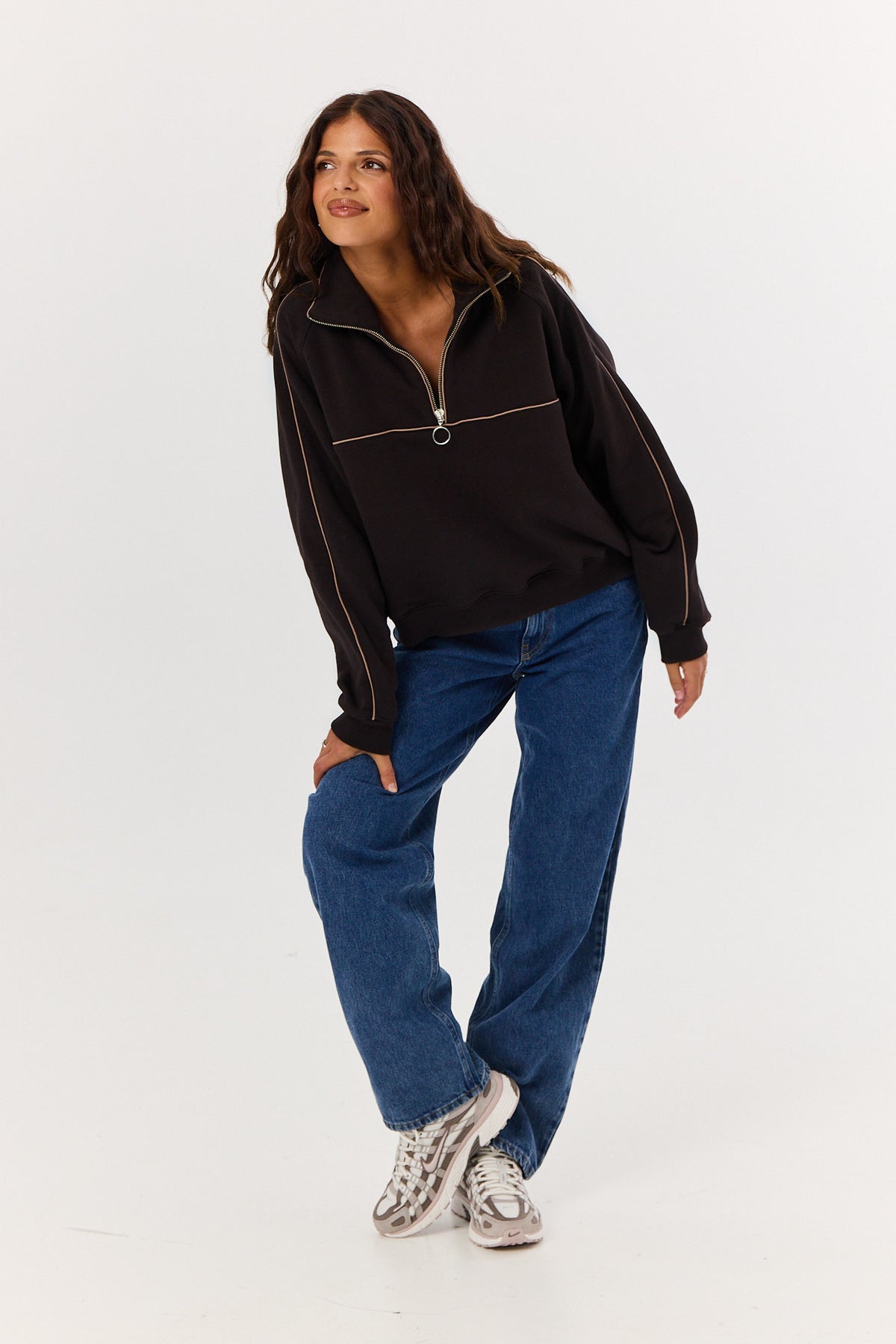 Bluza Eddie espresso