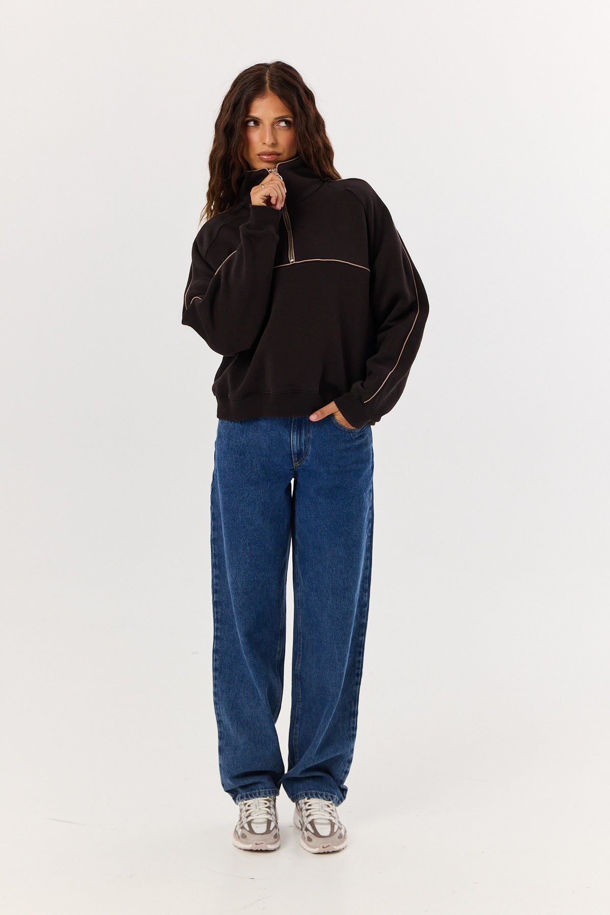 Bluza Eddie espresso