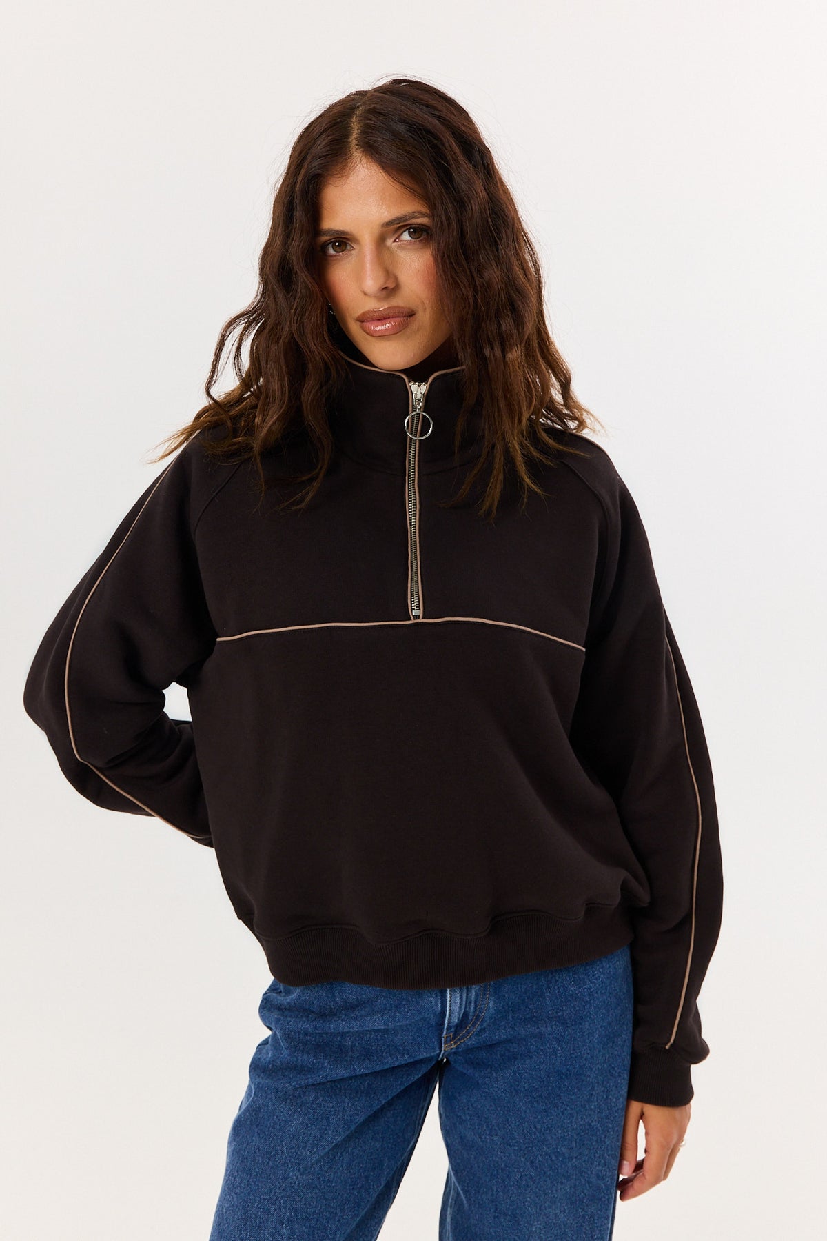Bluza Eddie espresso