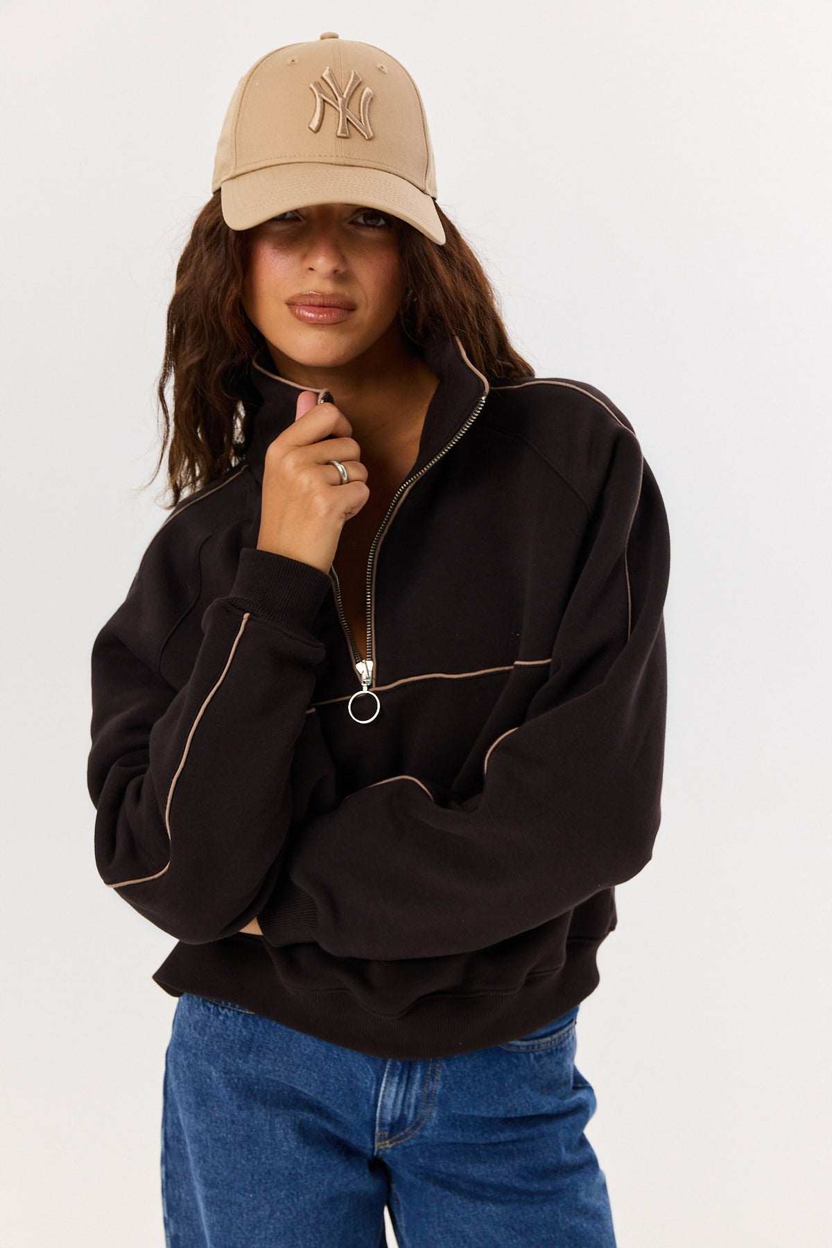 Bluza Eddie espresso