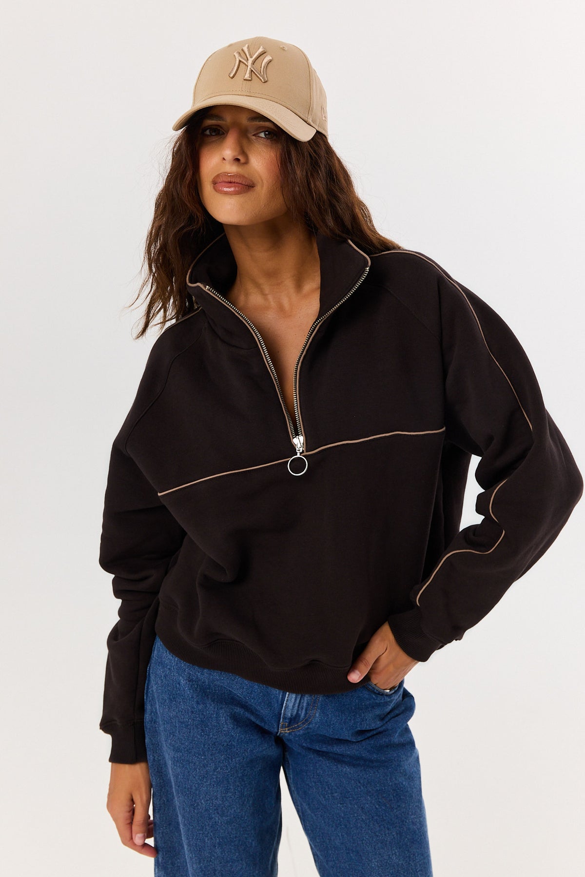 Bluza Eddie espresso