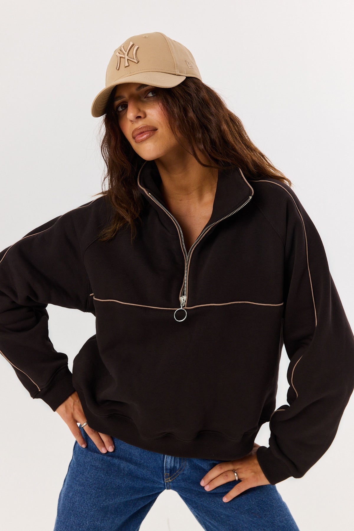 Bluza Eddie espresso