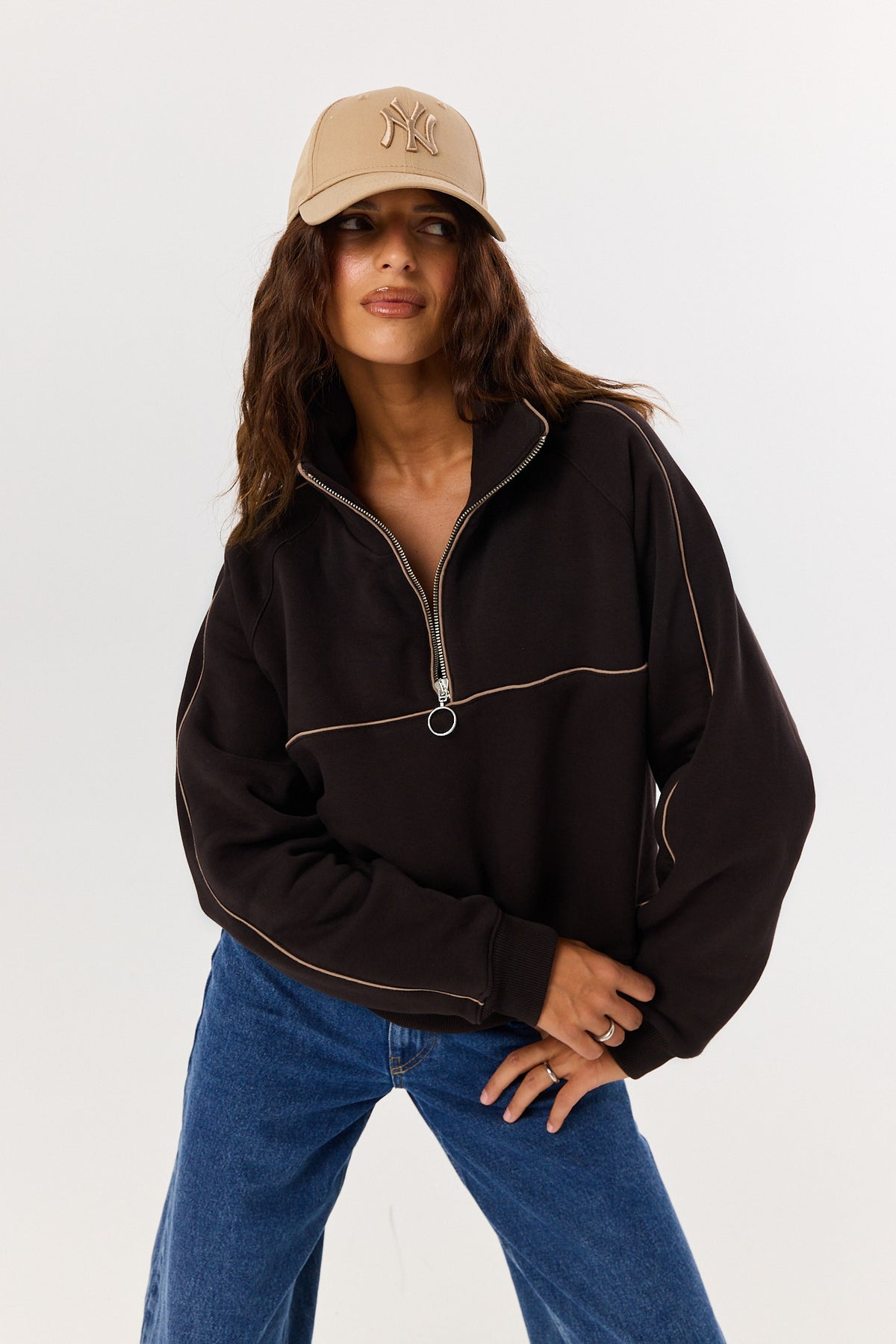 Bluza Eddie espresso