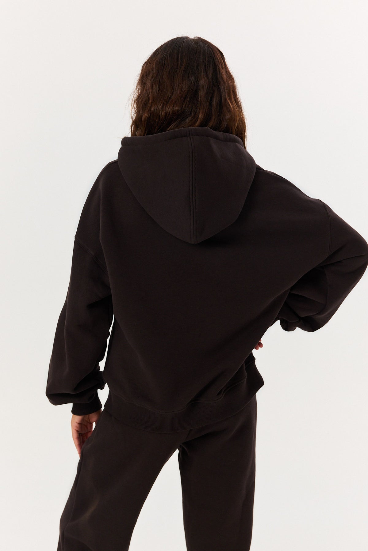Bluza Boyfriend Hoodie espresso
