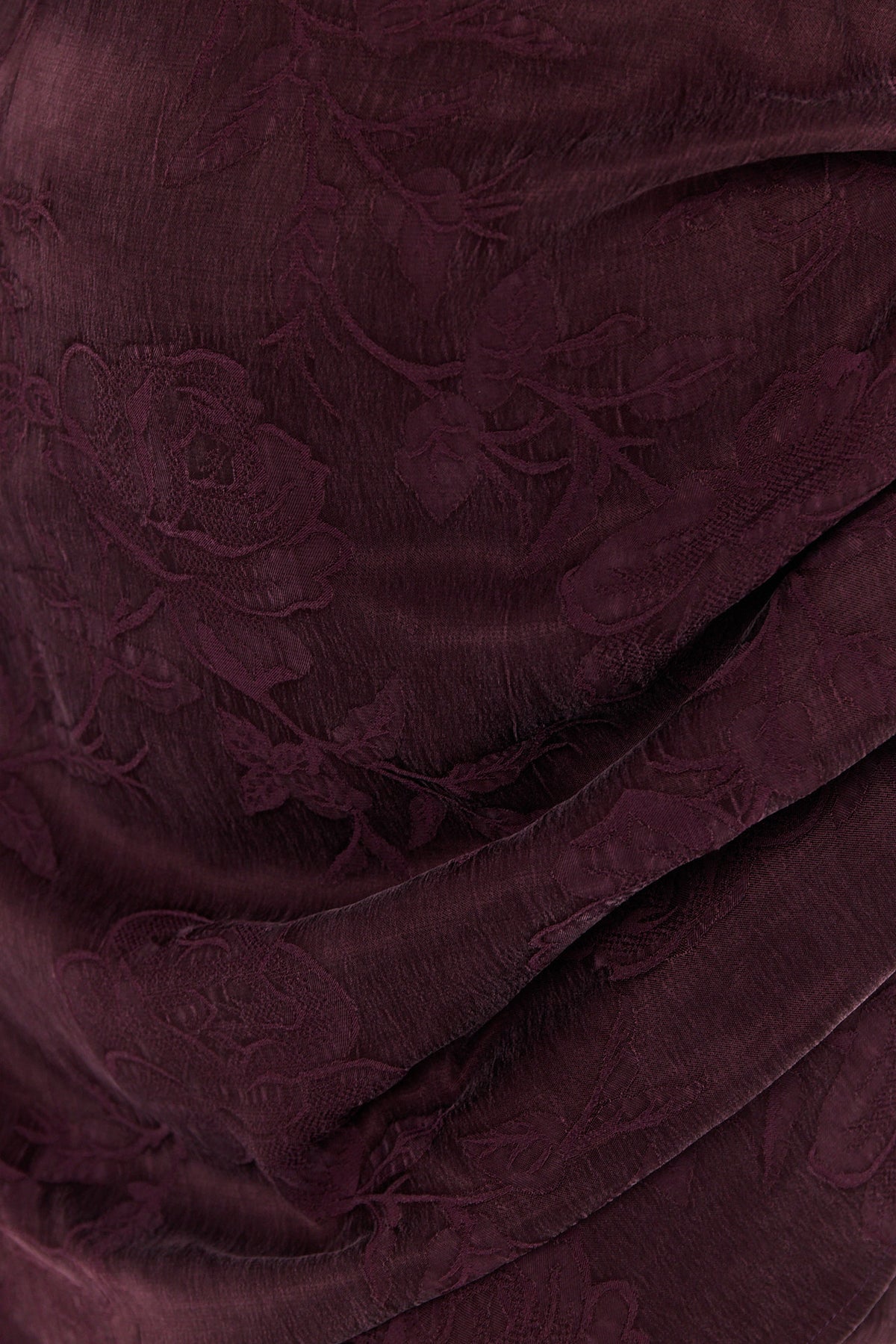 Sukienka Jackie jacquard plum noir