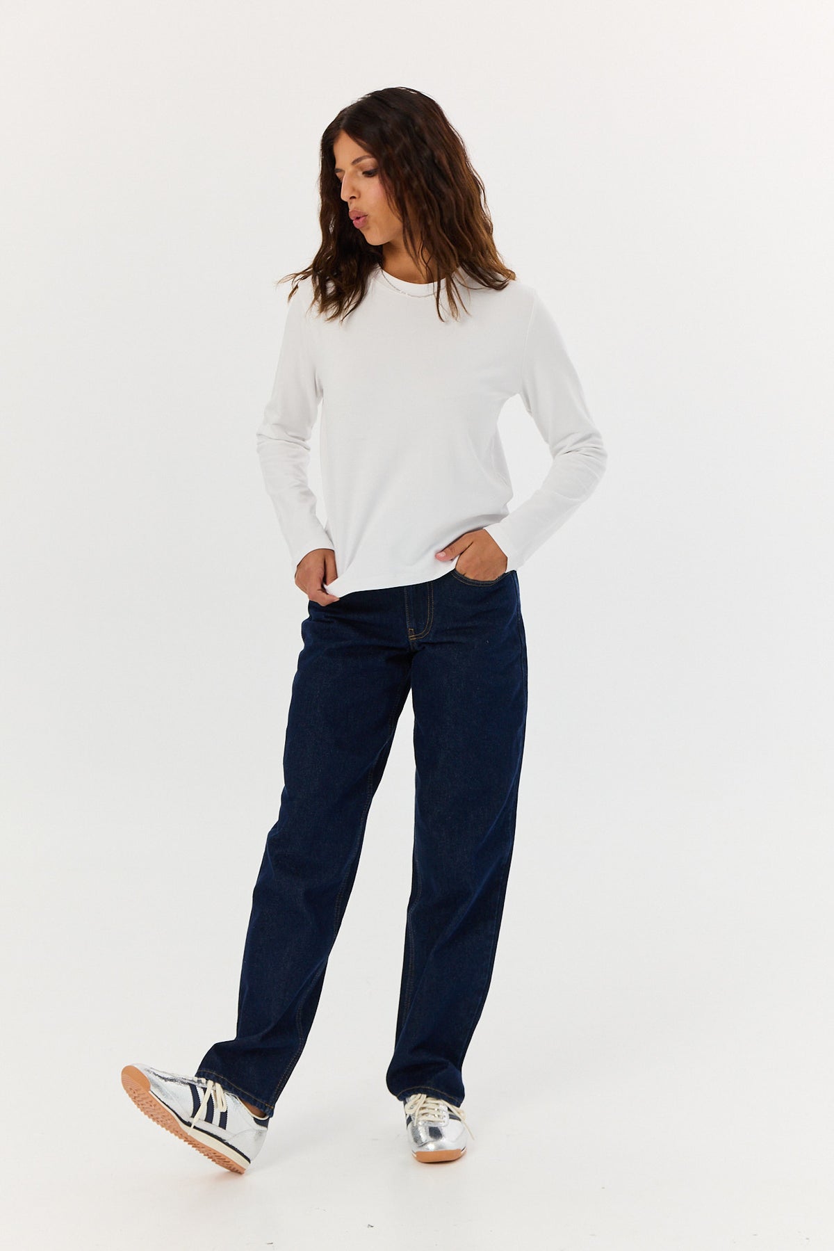 Longsleeve Comfy white