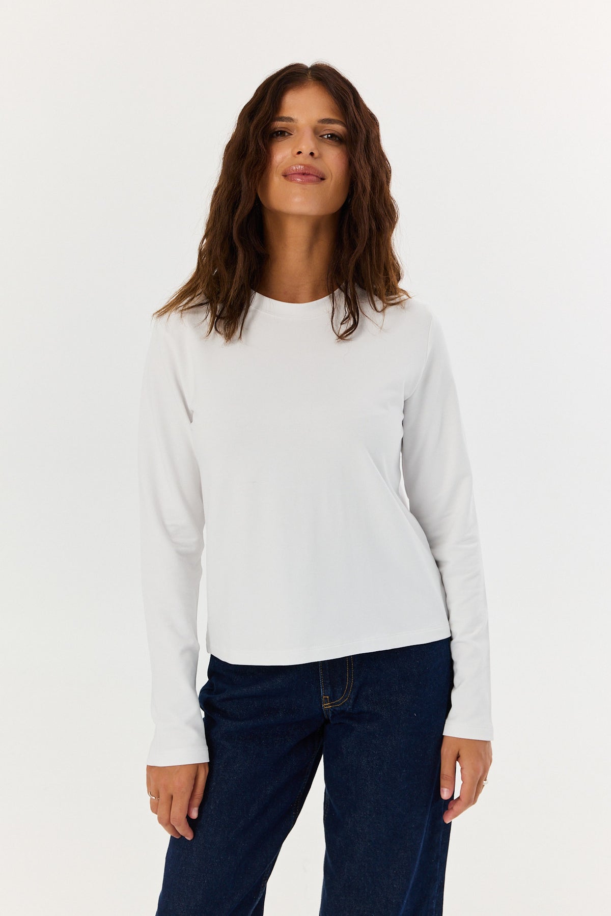 Longsleeve Comfy white