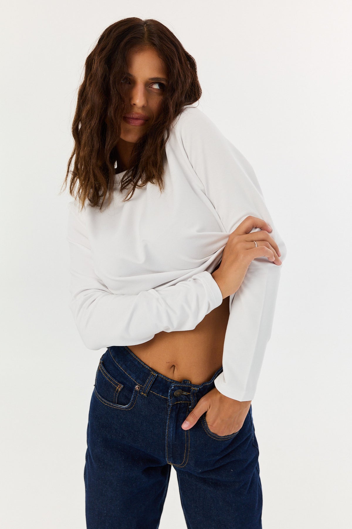 Longsleeve Comfy white