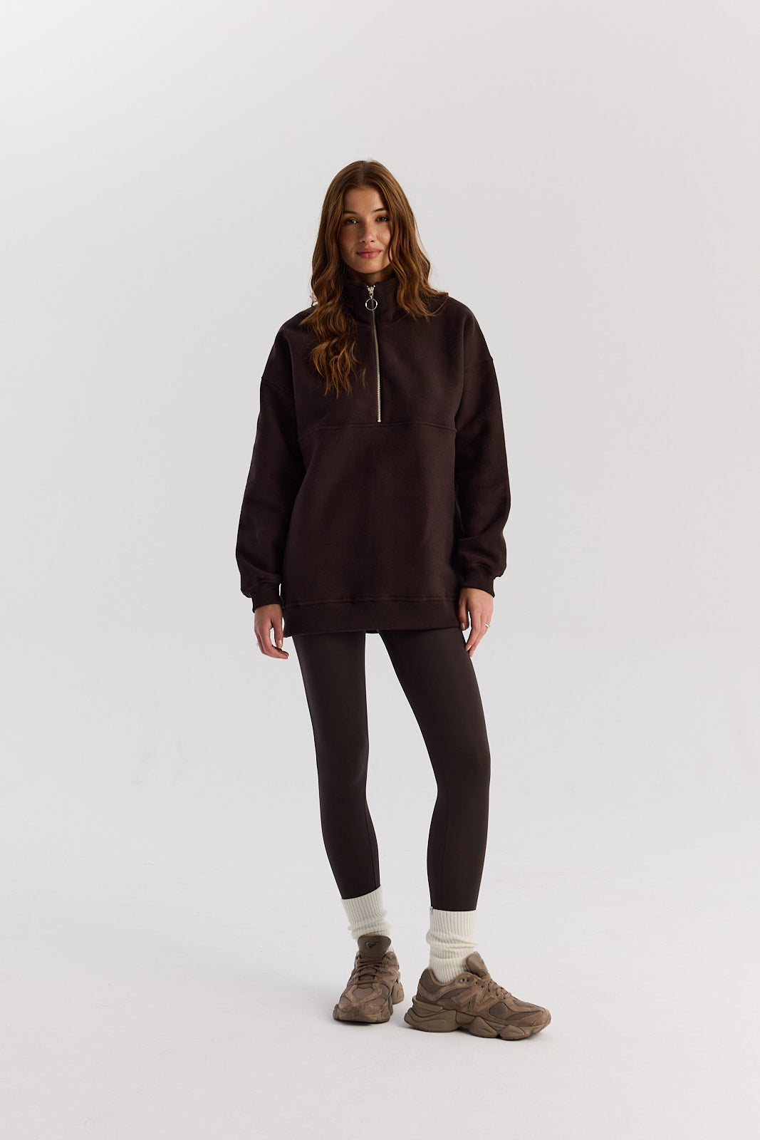 Bluza Frankie dark chocolate