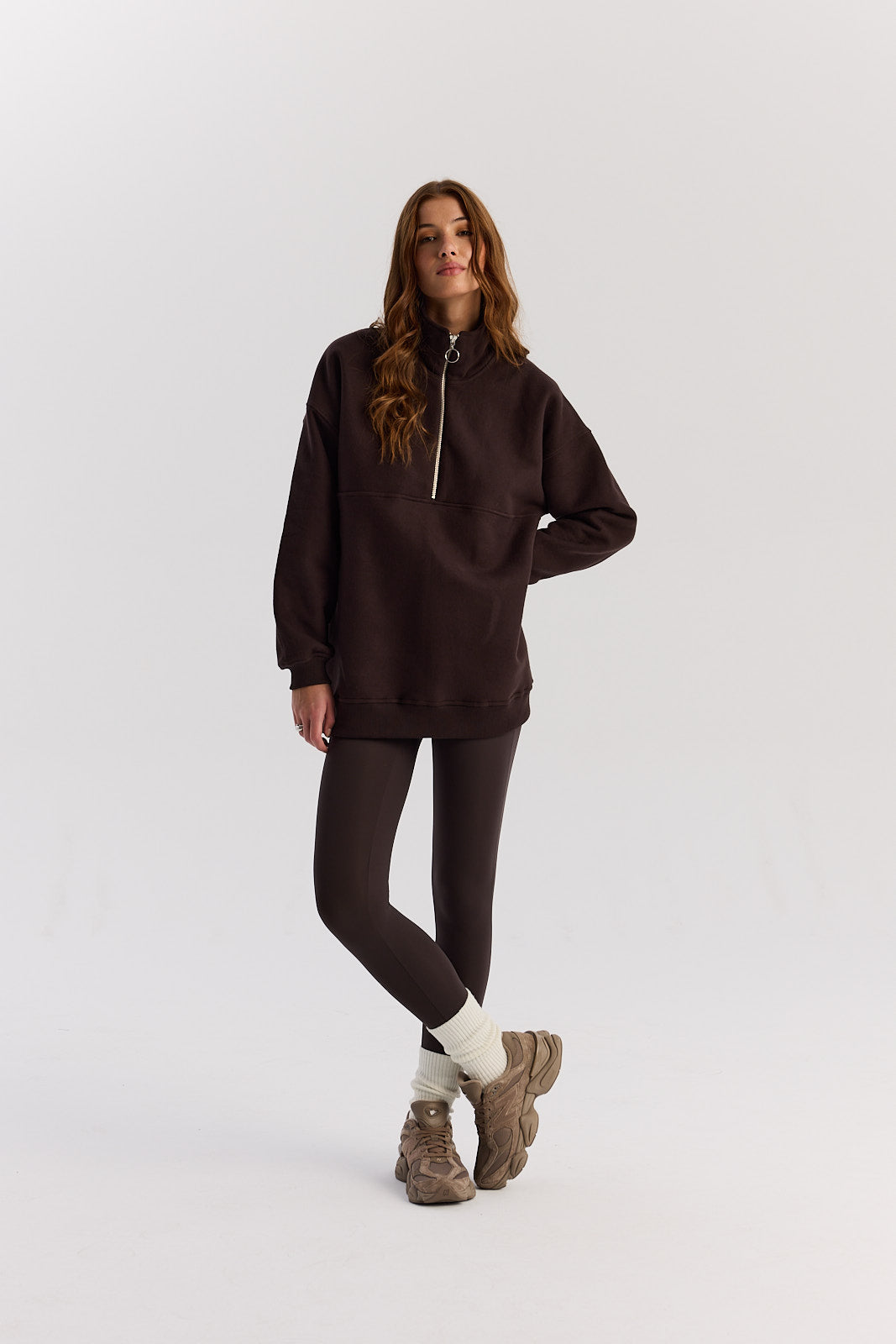 Bluza Frankie dark chocolate