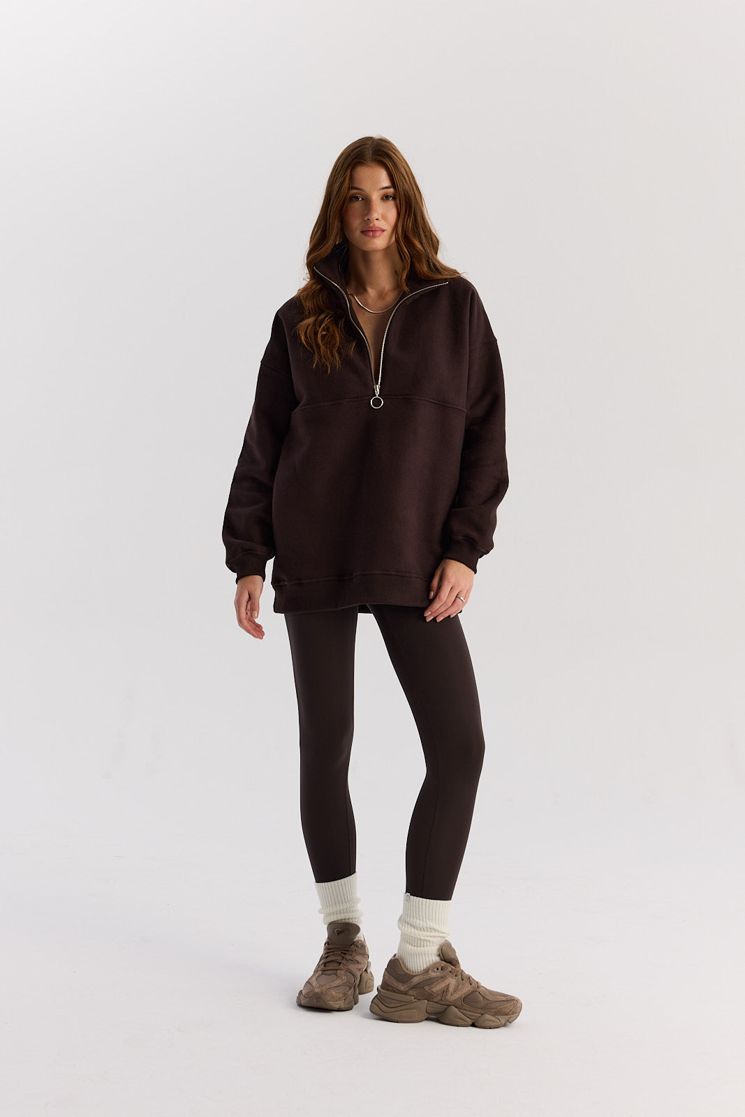 Bluza Frankie dark chocolate