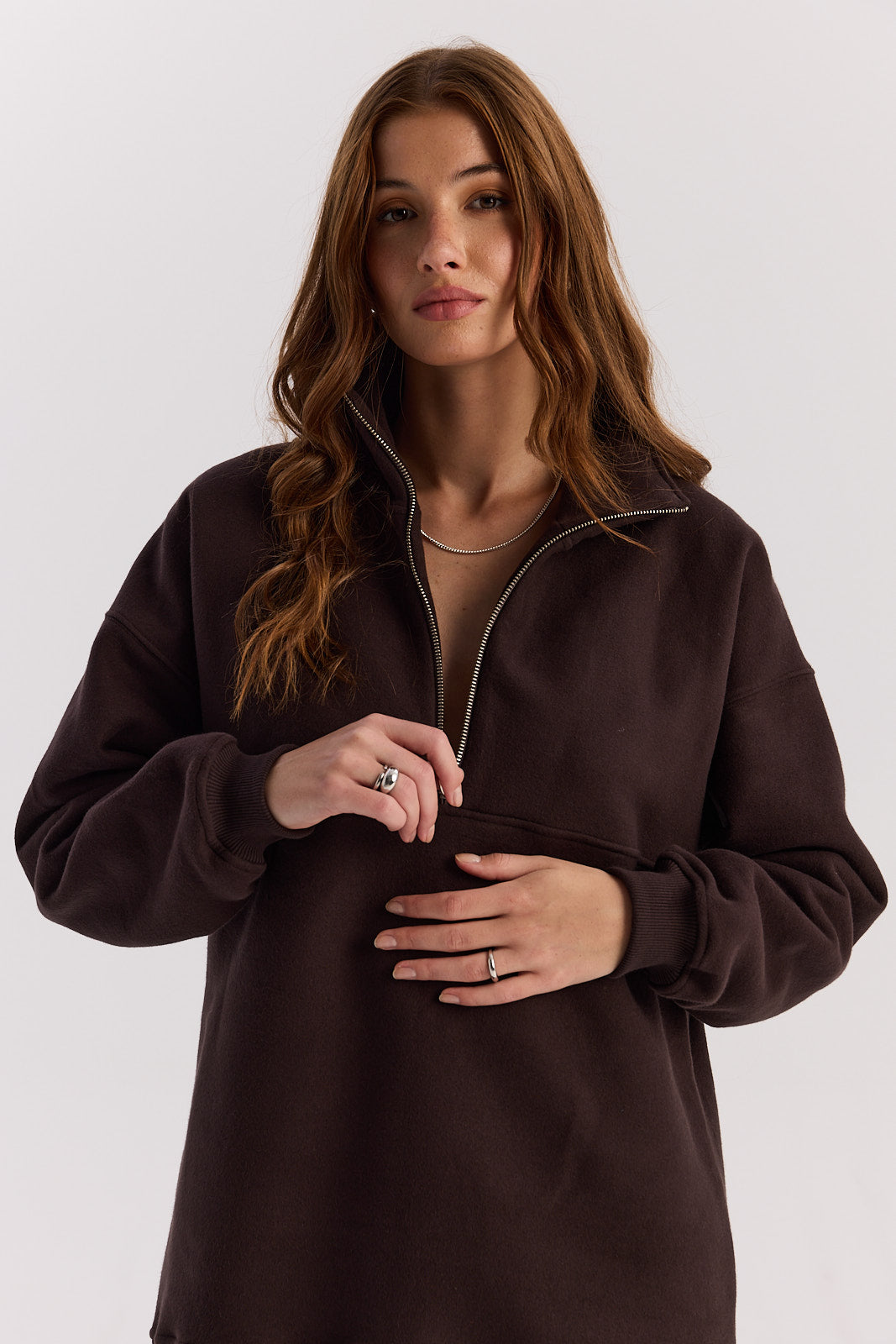 Bluza Frankie dark chocolate