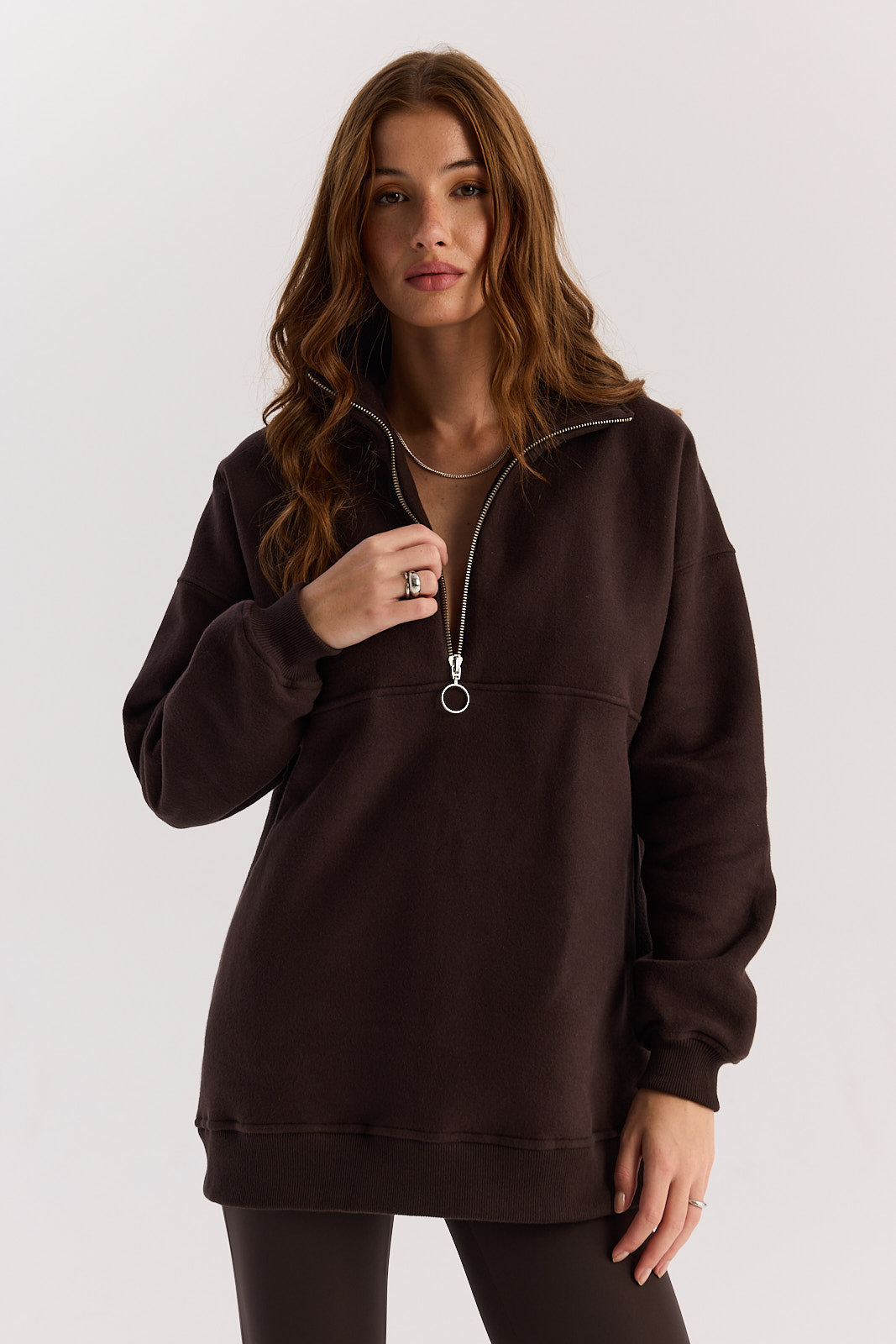 Bluza Frankie dark chocolate