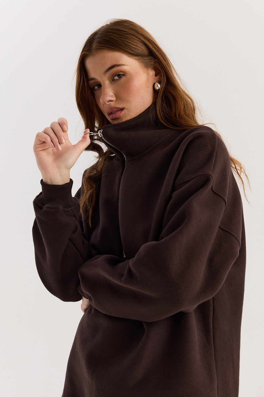 Bluza Frankie dark chocolate