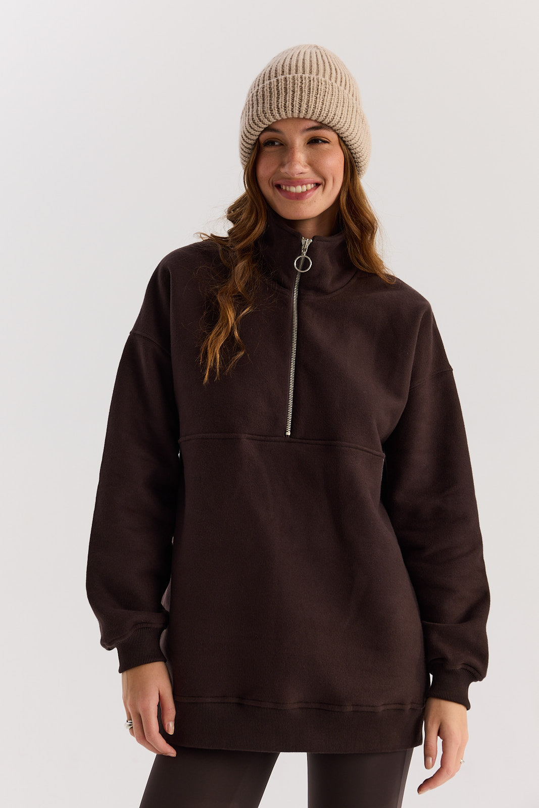 Bluza Frankie dark chocolate