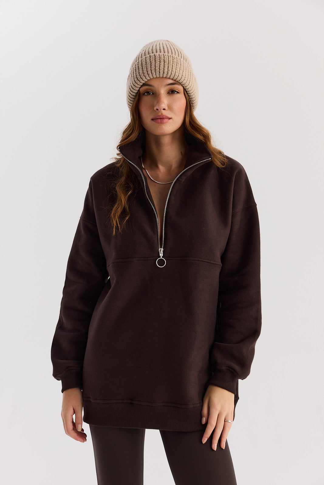 Bluza Frankie dark chocolate