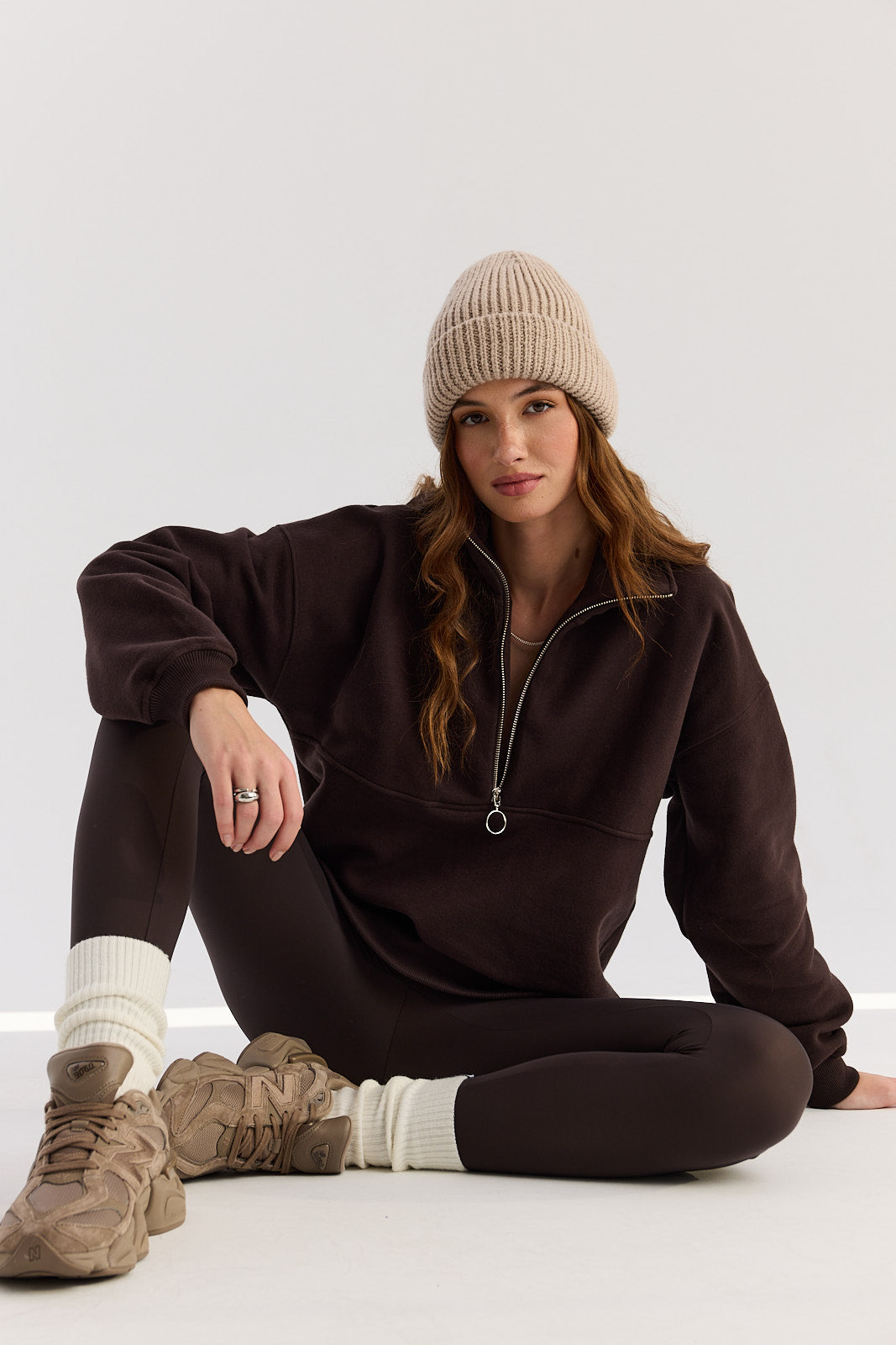 Bluza Frankie dark chocolate