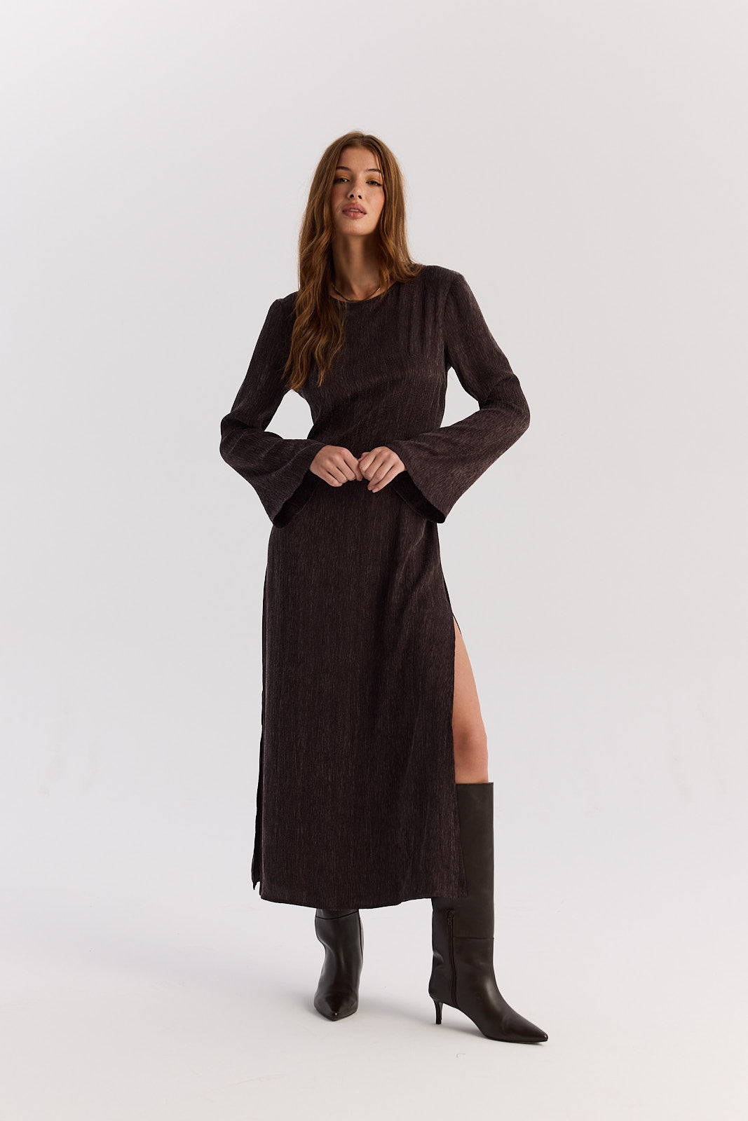 Sukienka Nicole chocolate