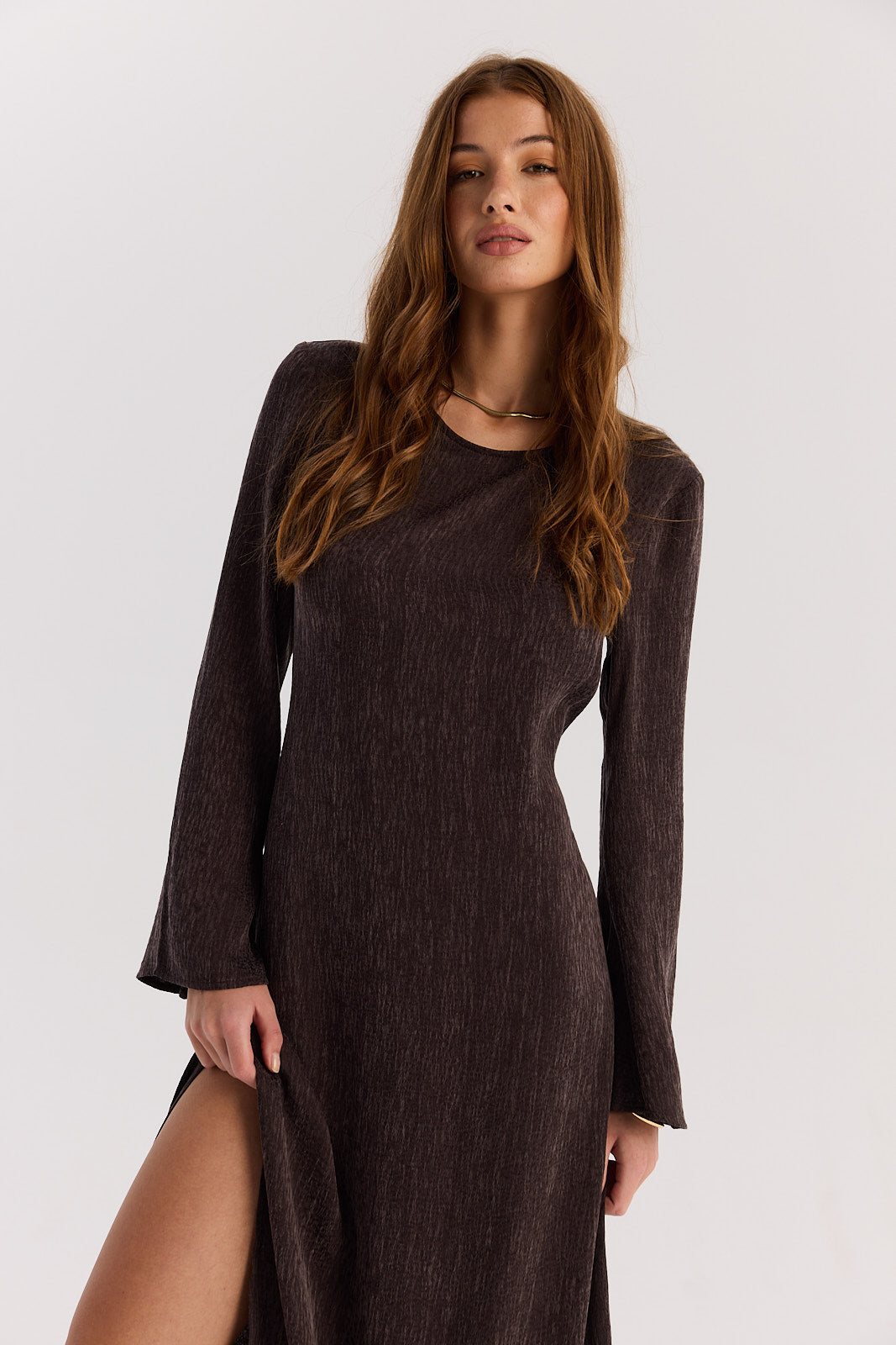 Sukienka Nicole chocolate