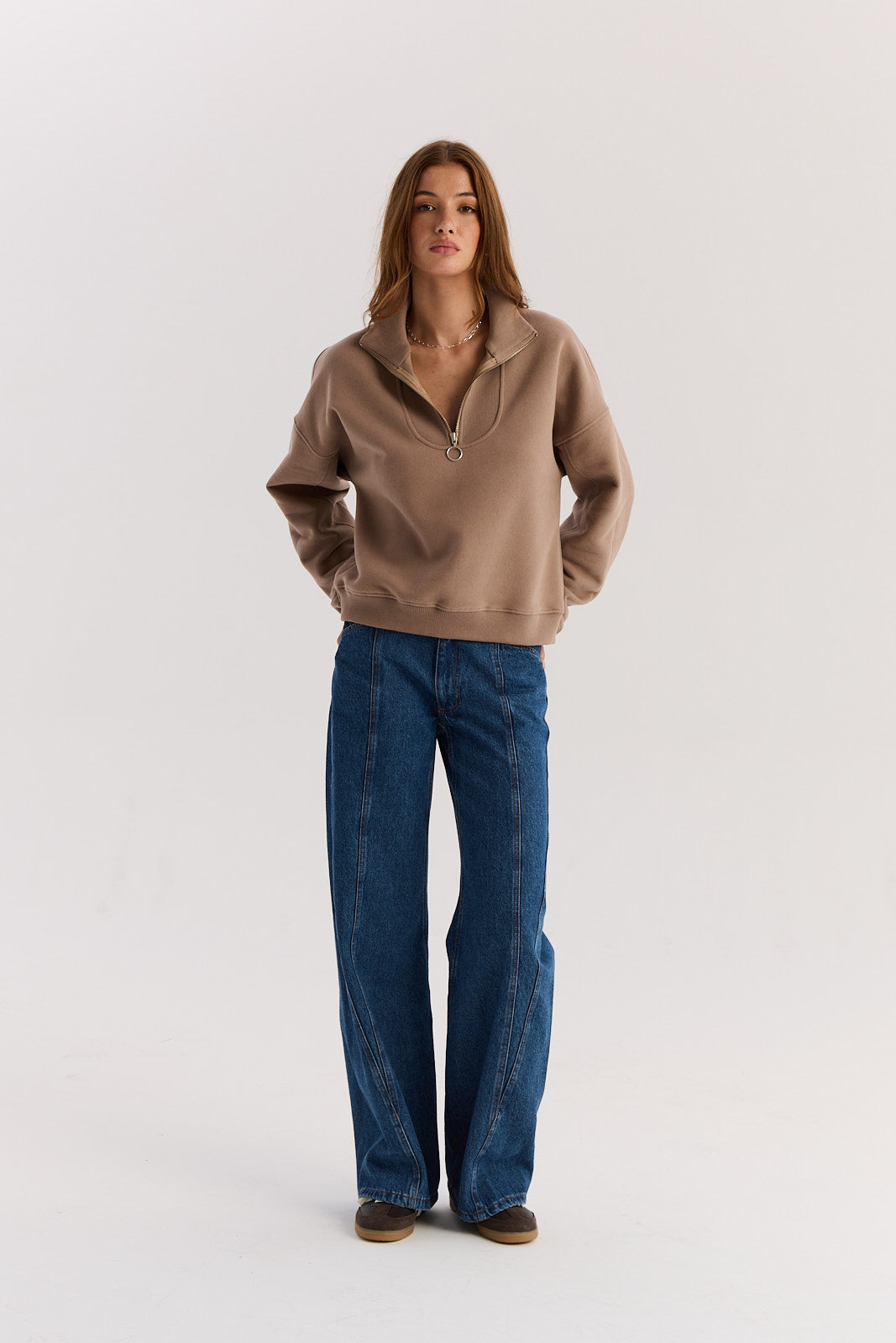 Bluza Zipi frappe