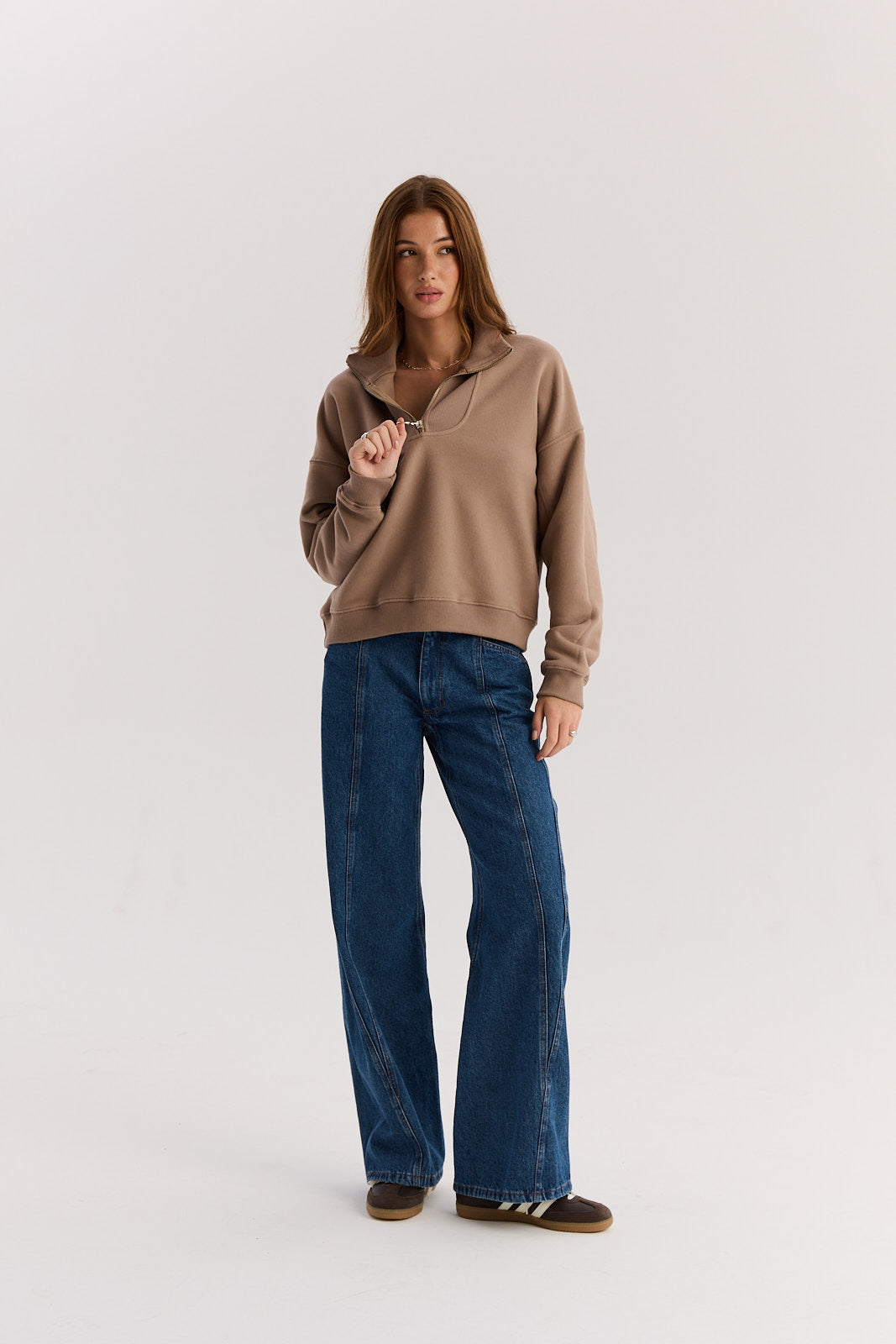 Bluza Zipi frappe