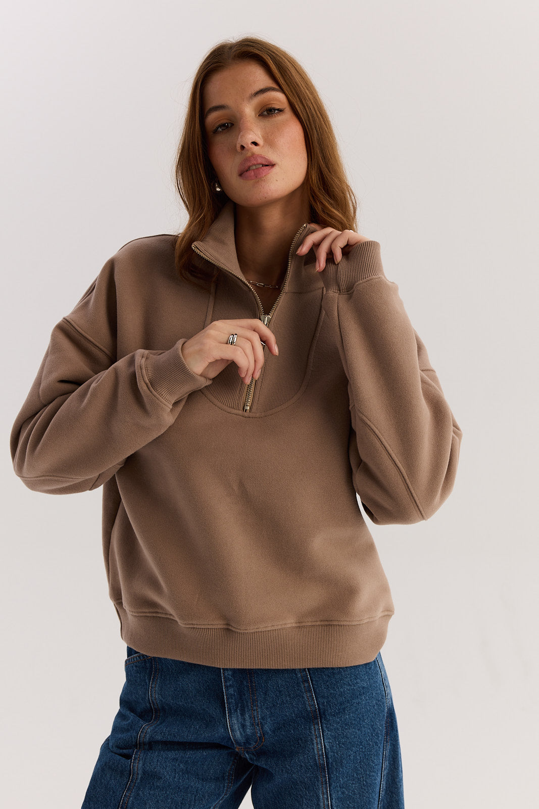 Bluza Zipi frappe