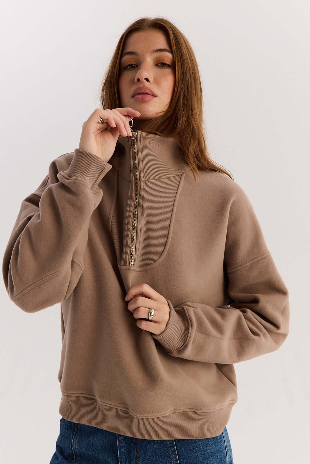 Bluza Zipi frappe