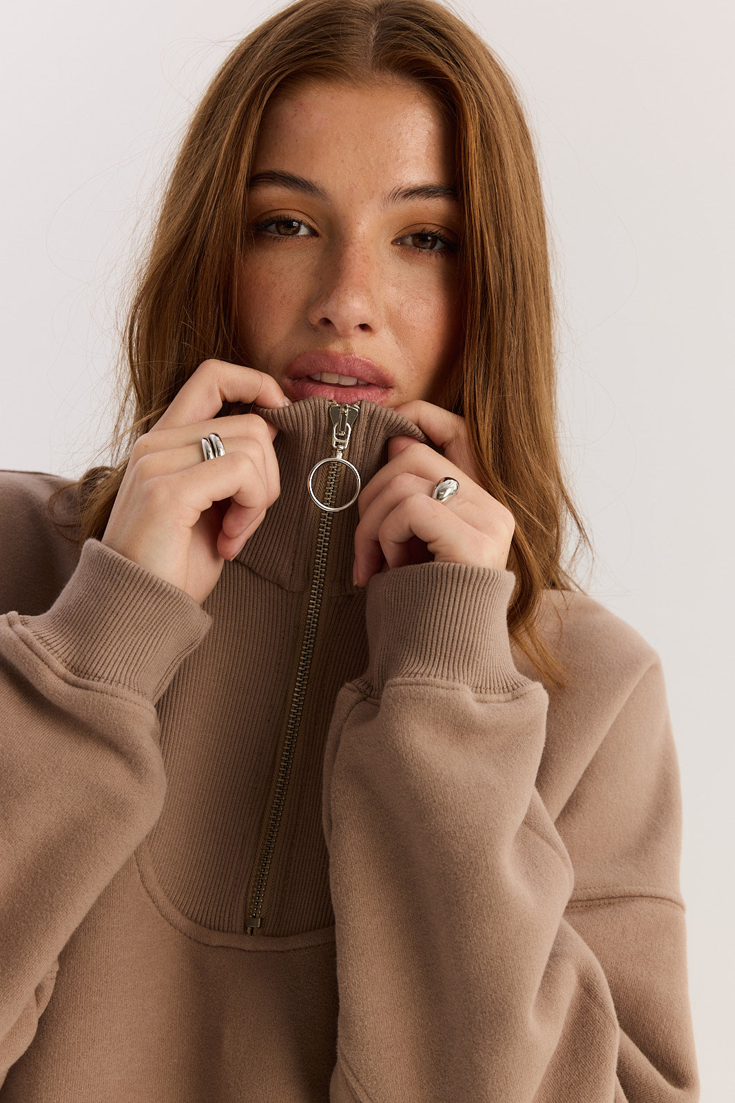 Bluza Zipi frappe