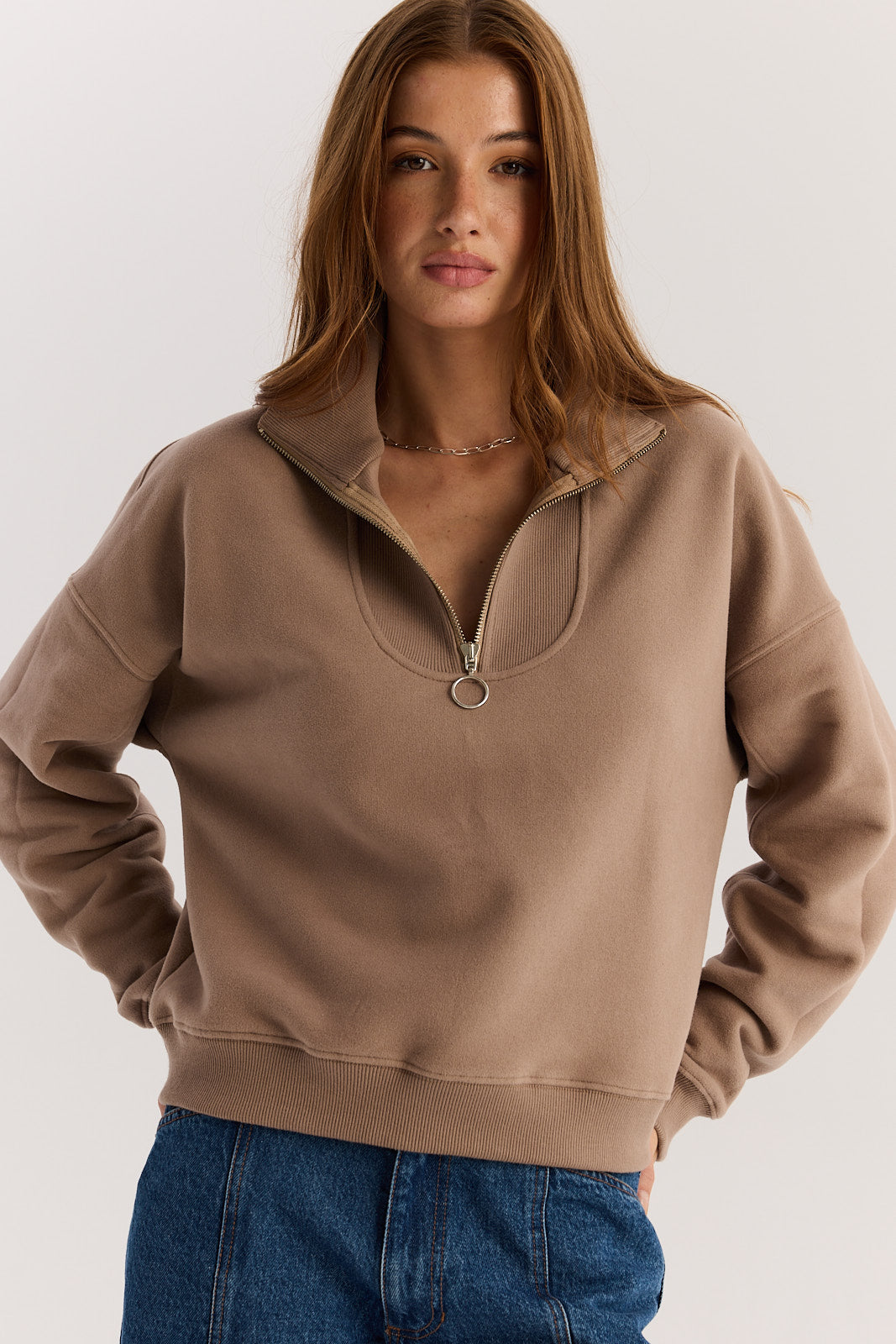 Bluza Zipi frappe