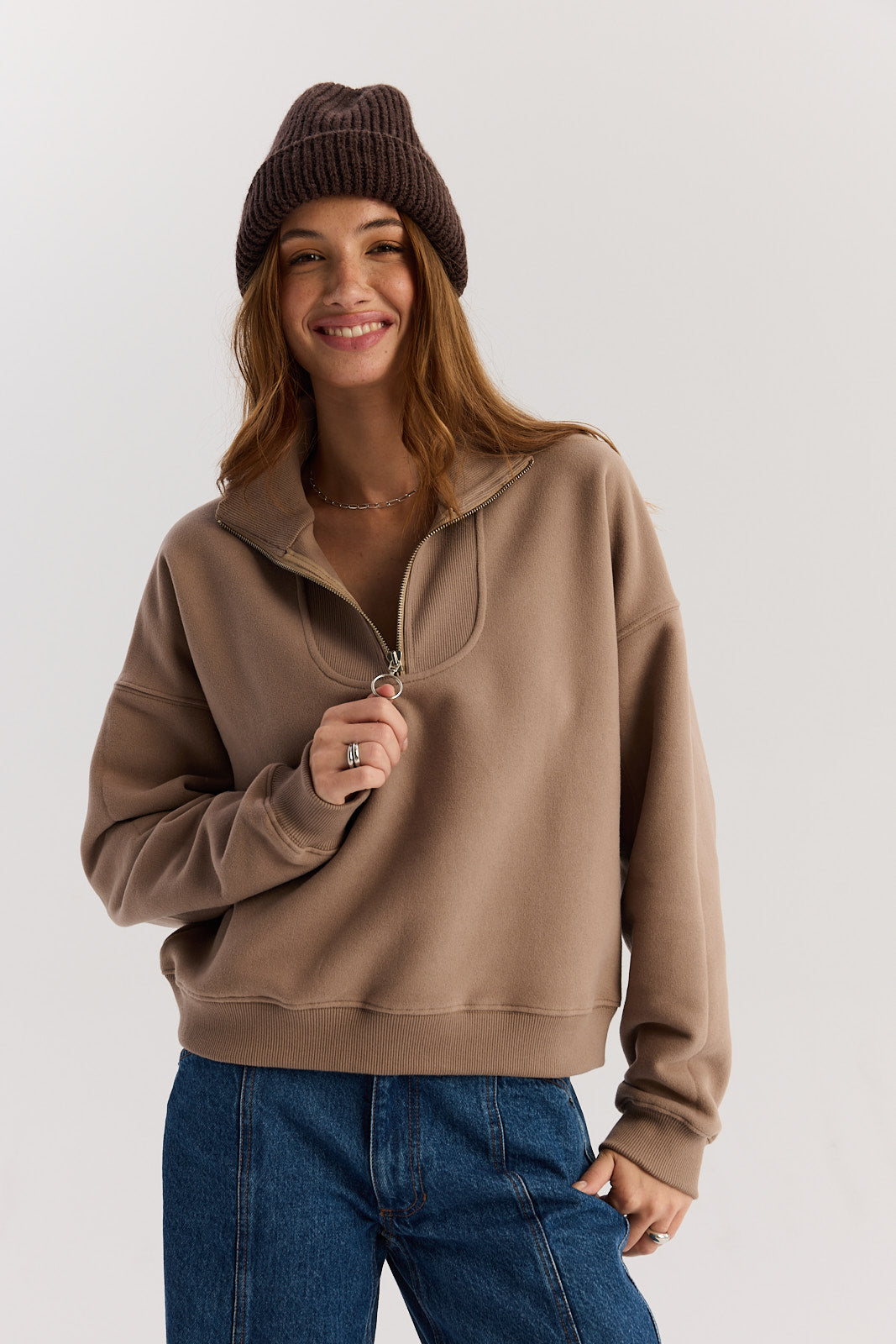 Bluza Zipi frappe