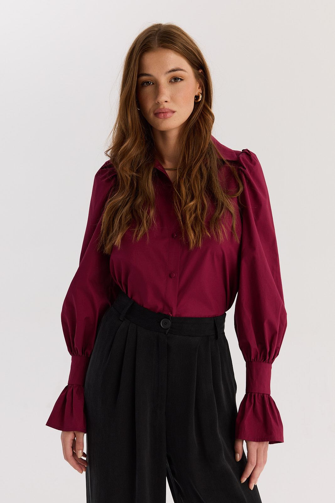 Koszula Emma burgundy