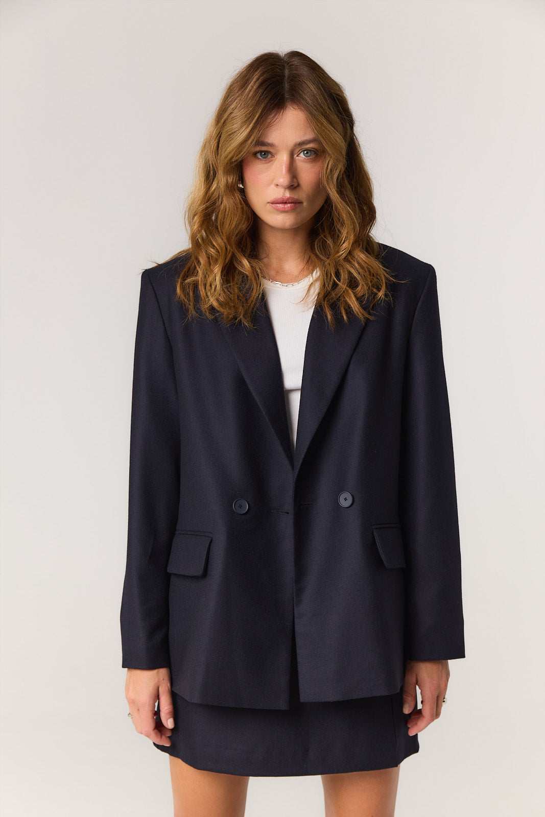 Marynarka James wool navy