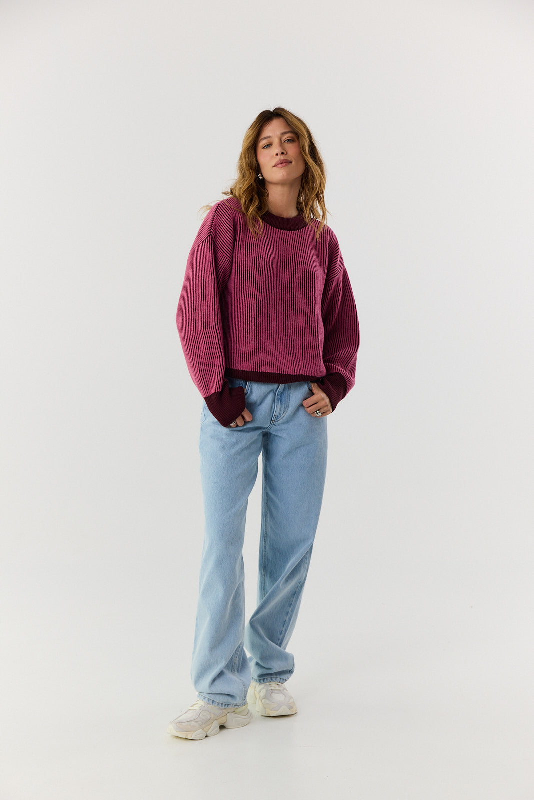 Sweter Kelly burgundy