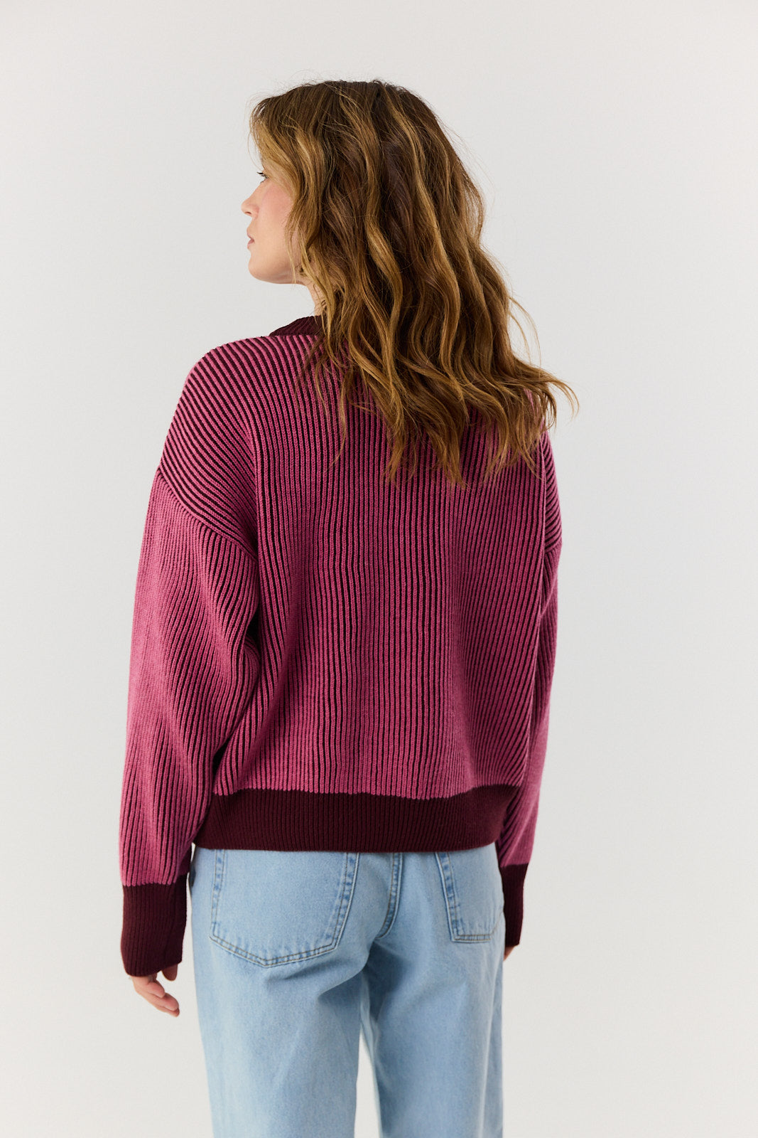 Sweter Kelly burgundy