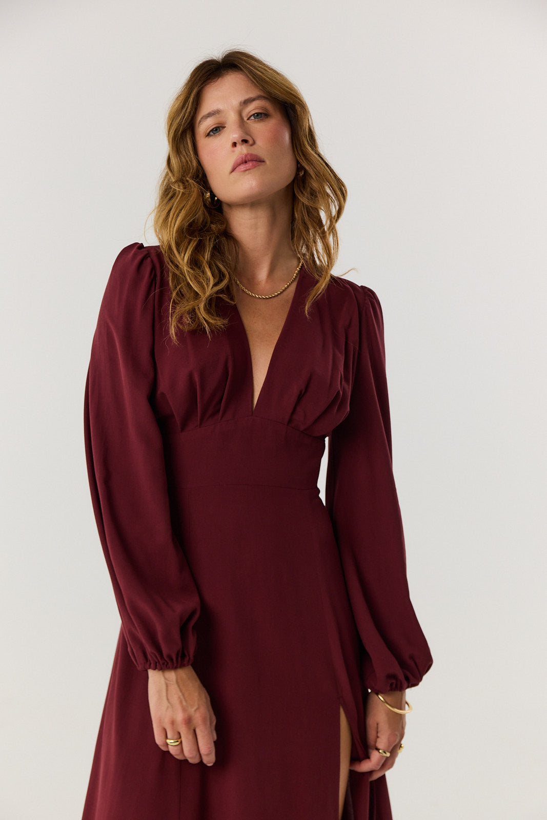 Sukienka Lea burgundy