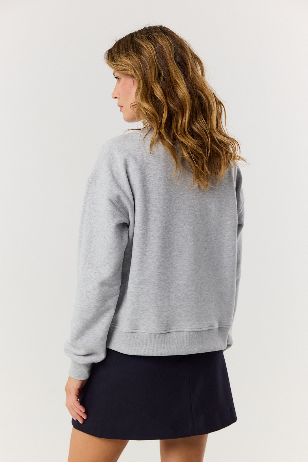 Bluza Chilly light grey melange