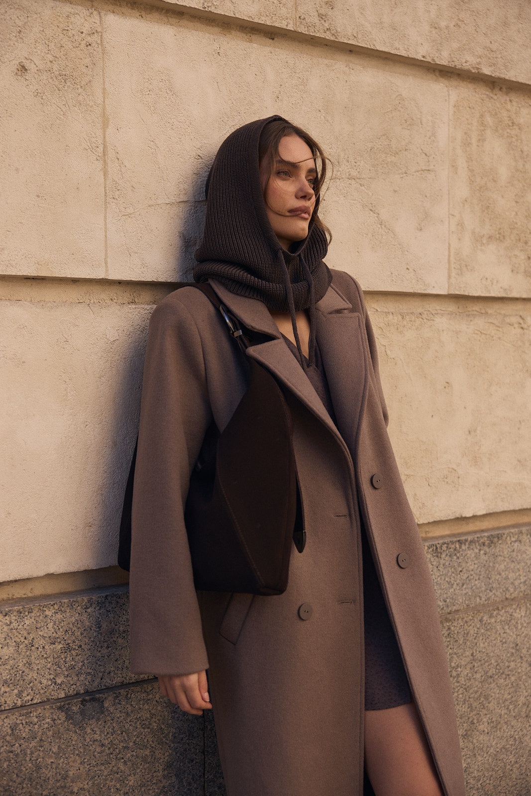 Torebka Devon suede chocolate