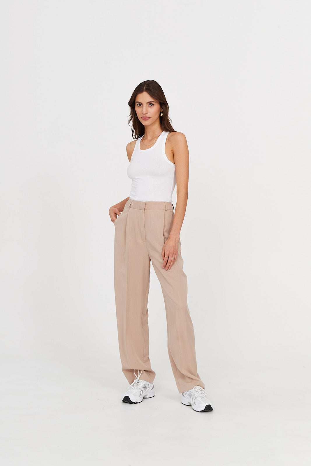 Spodnie Jackson beige