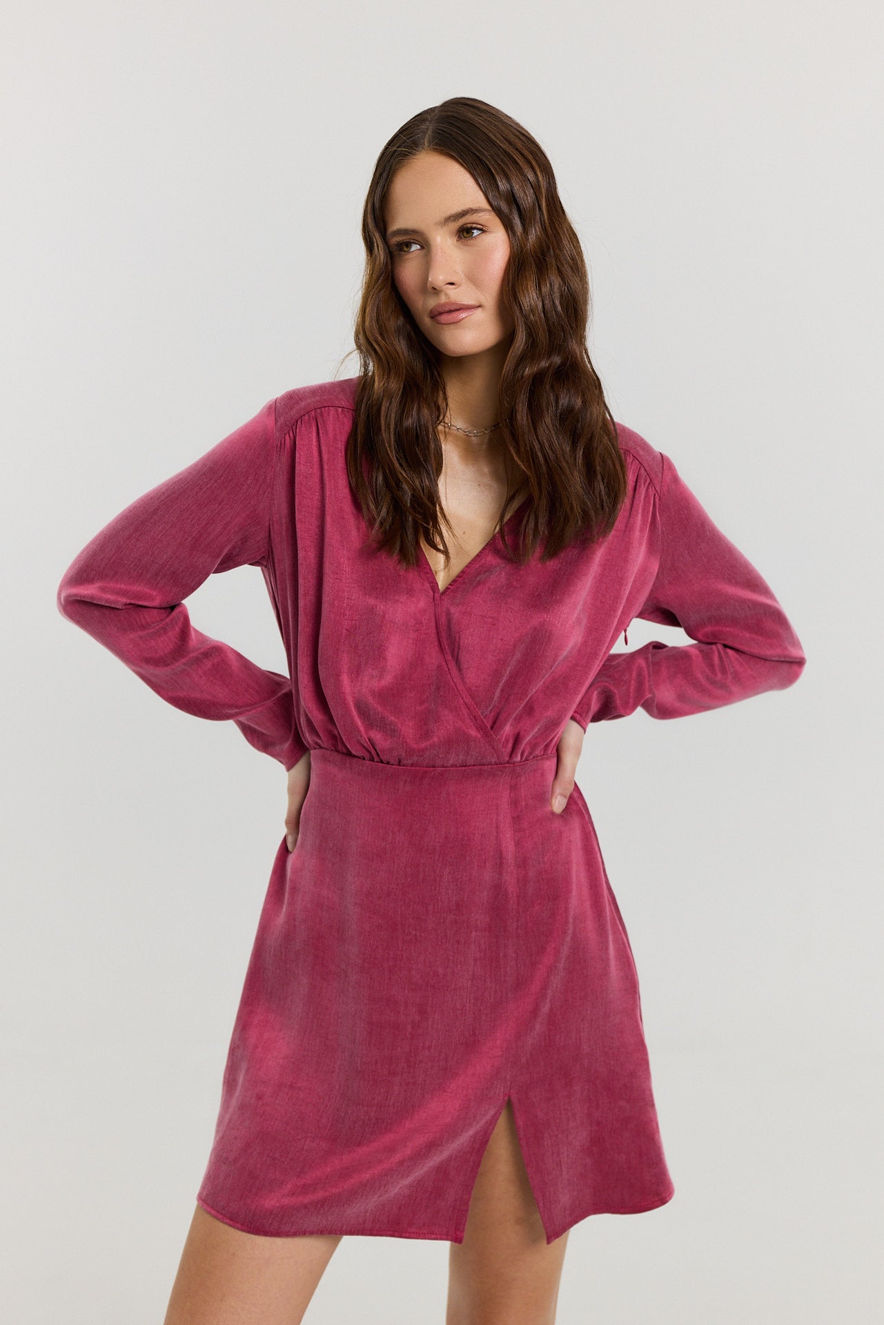 Sukienka Rita raspberry