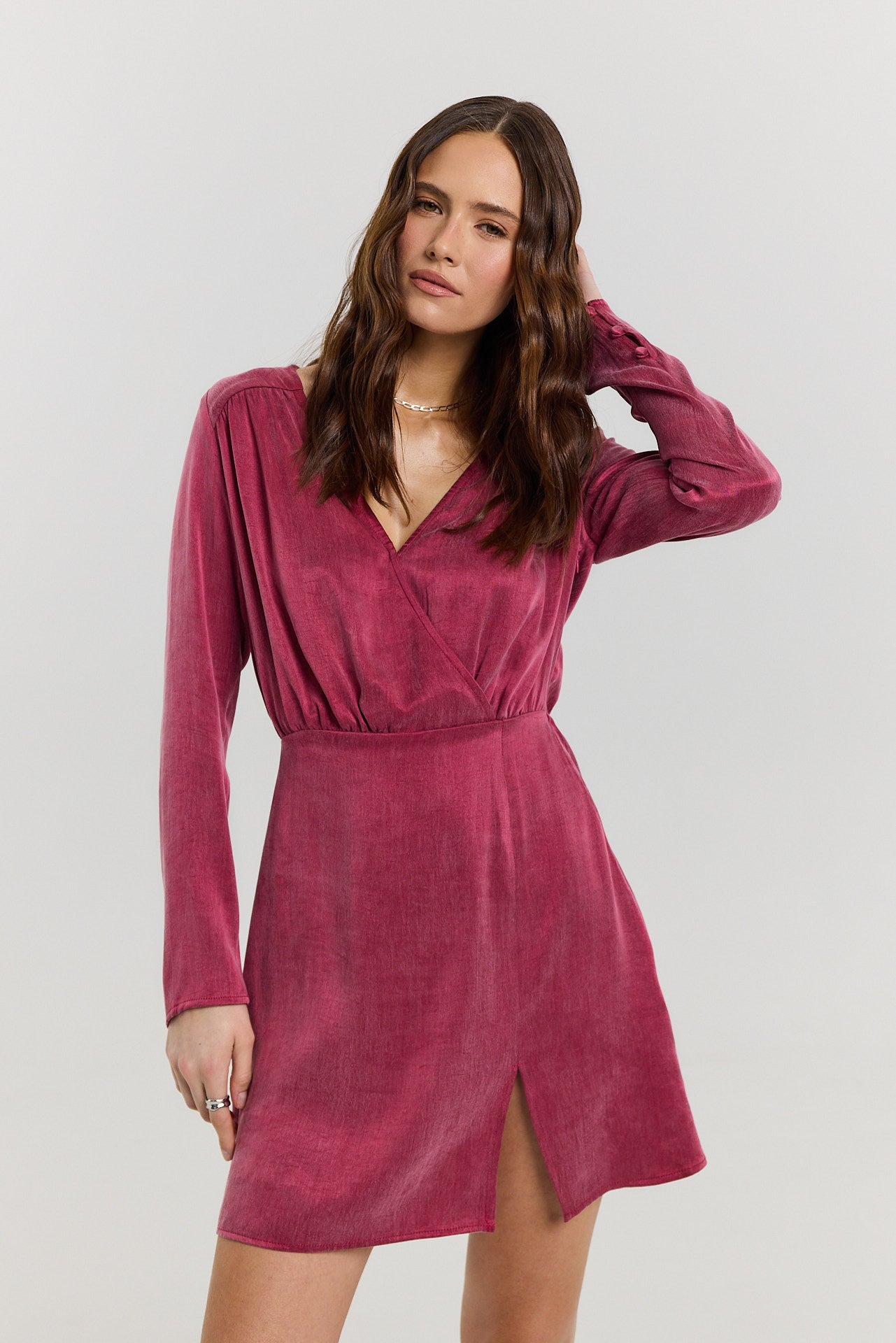 Sukienka Rita raspberry