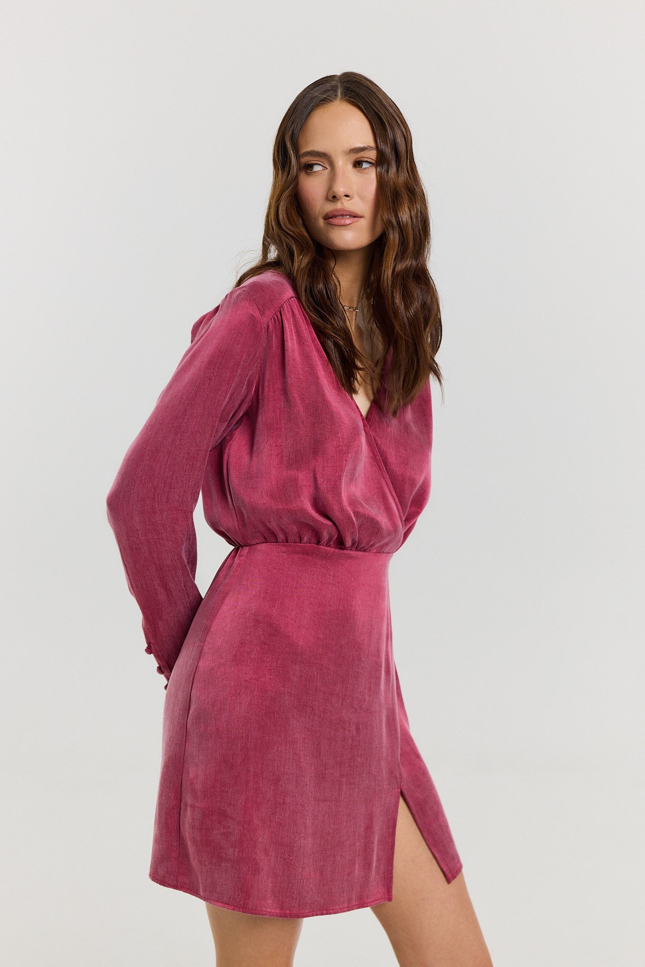 Sukienka Rita raspberry