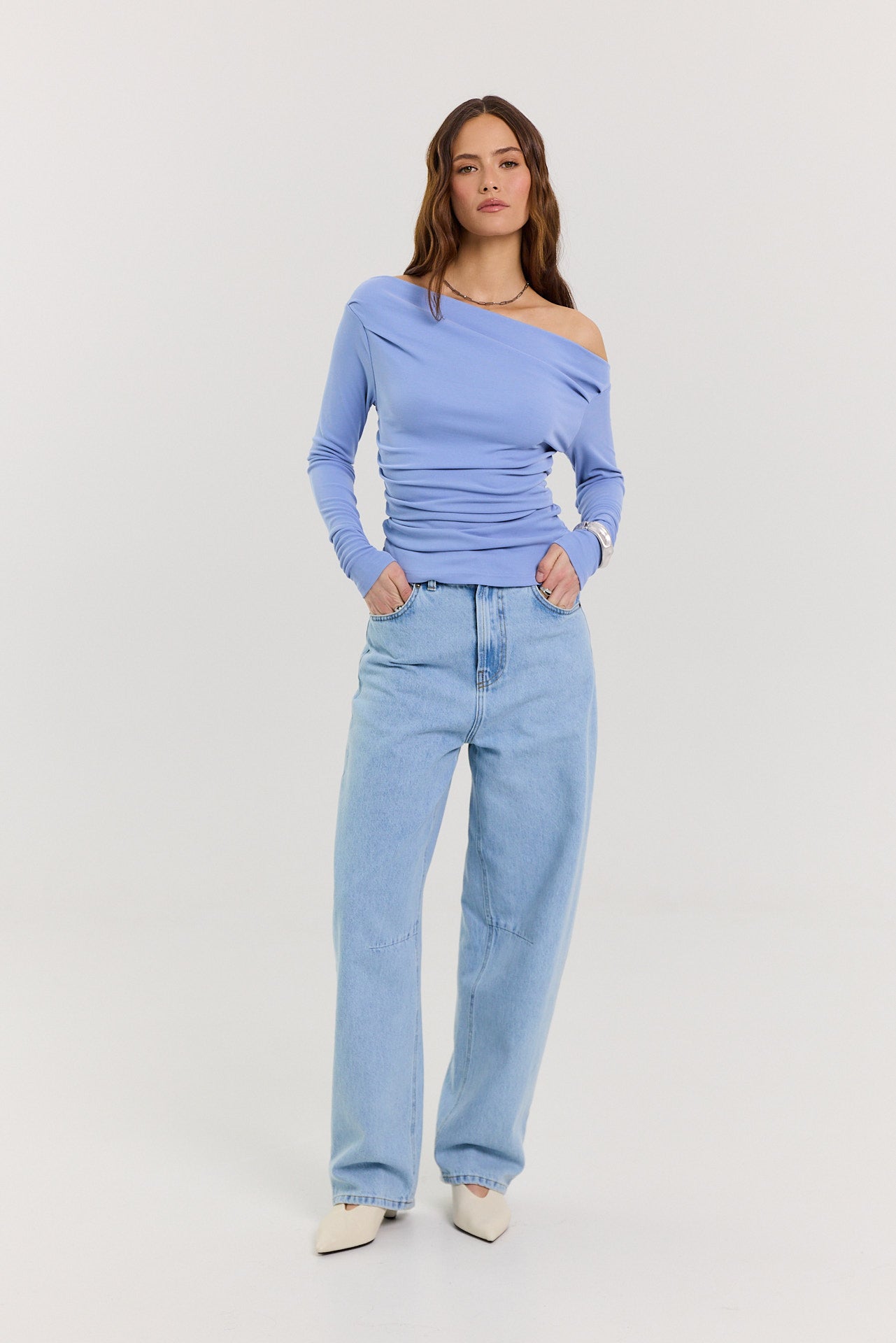 Longsleeve Romy sky blue