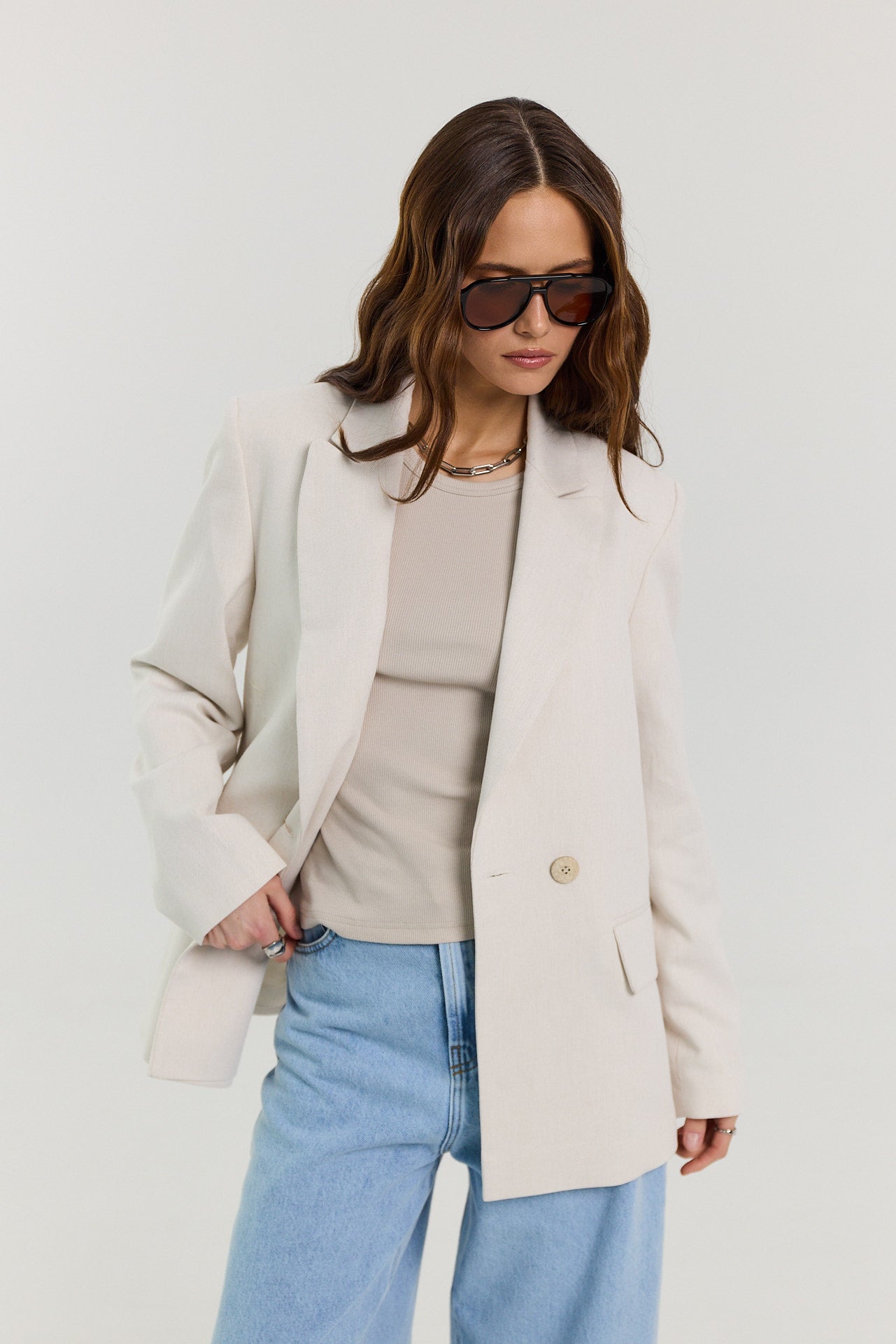 Marynarka James sand