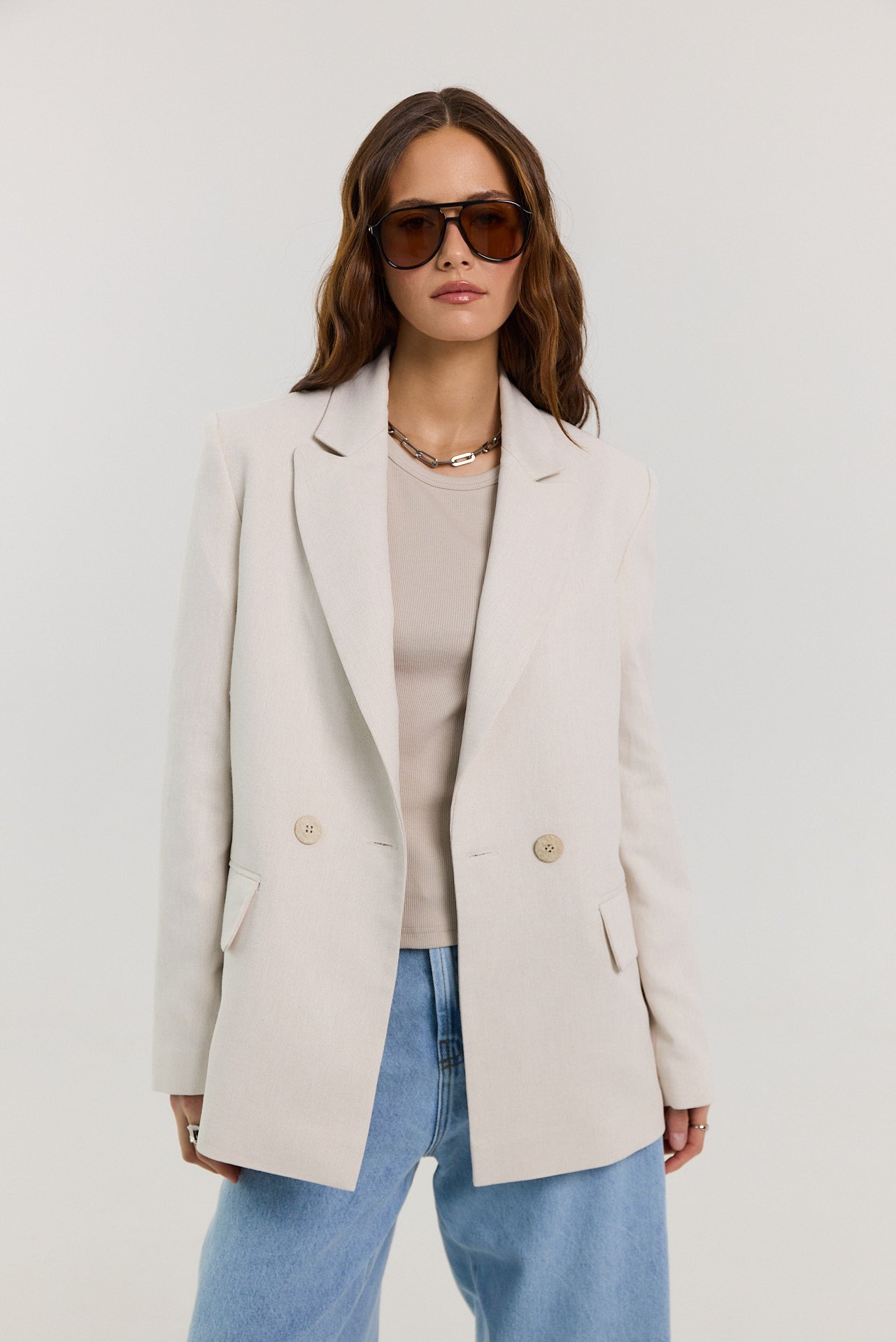 Marynarka James sand