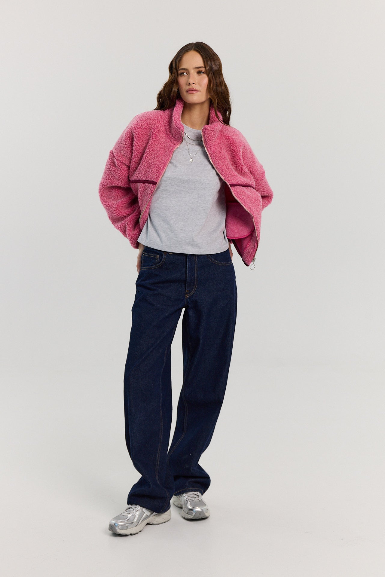 Kurtka Erin merino pink