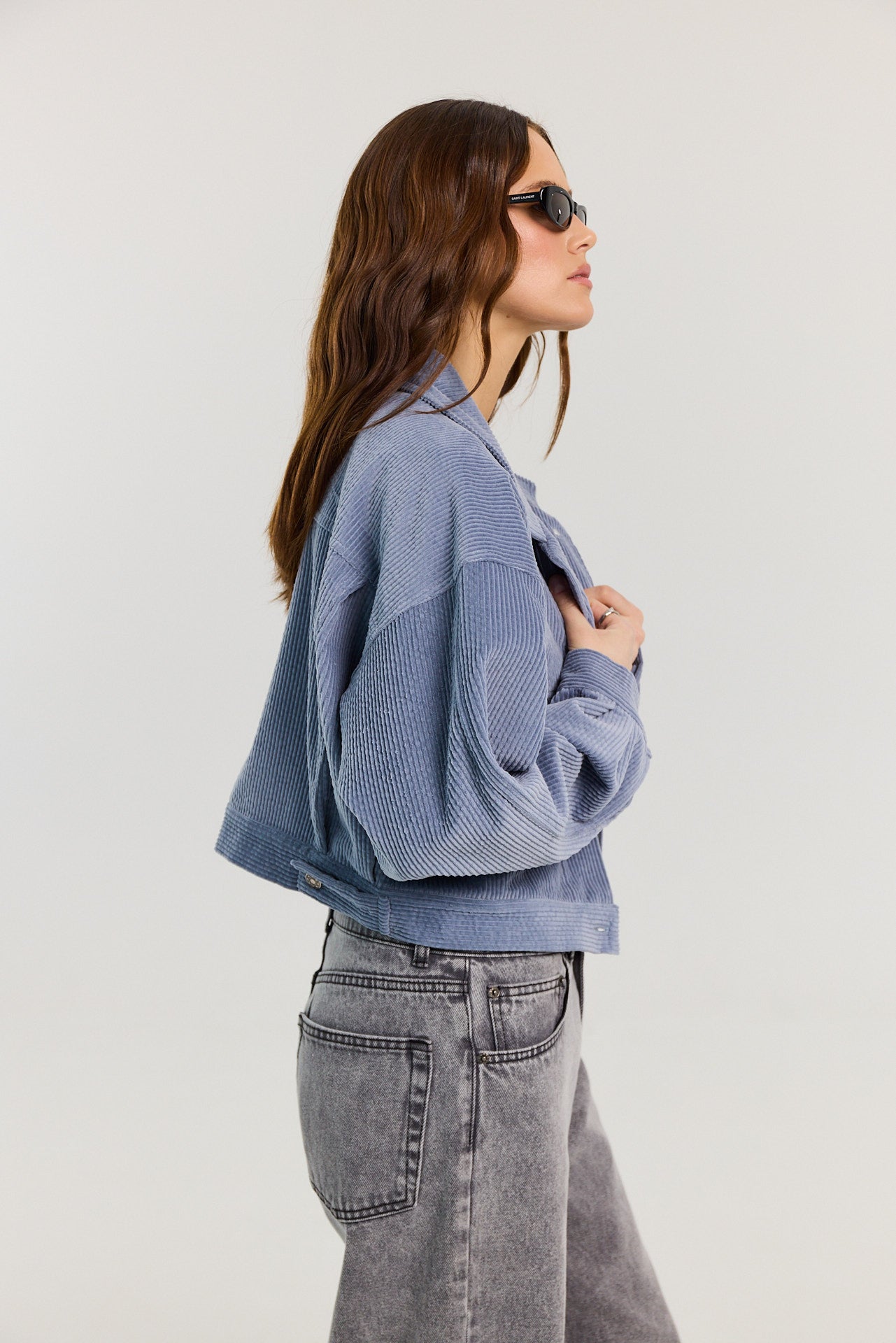 Kurtka Harper powder blue
