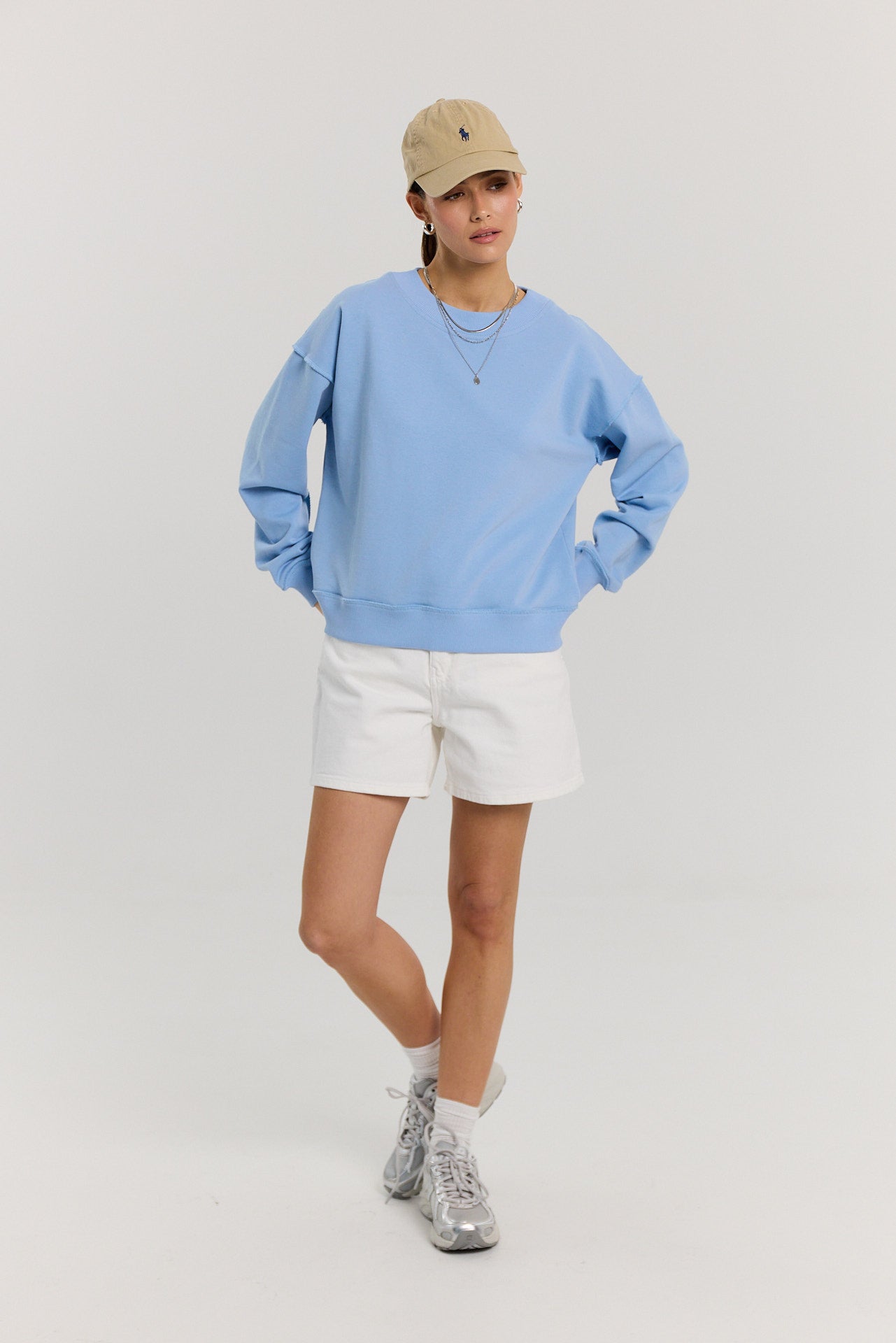 Bluza Chilly powder blue