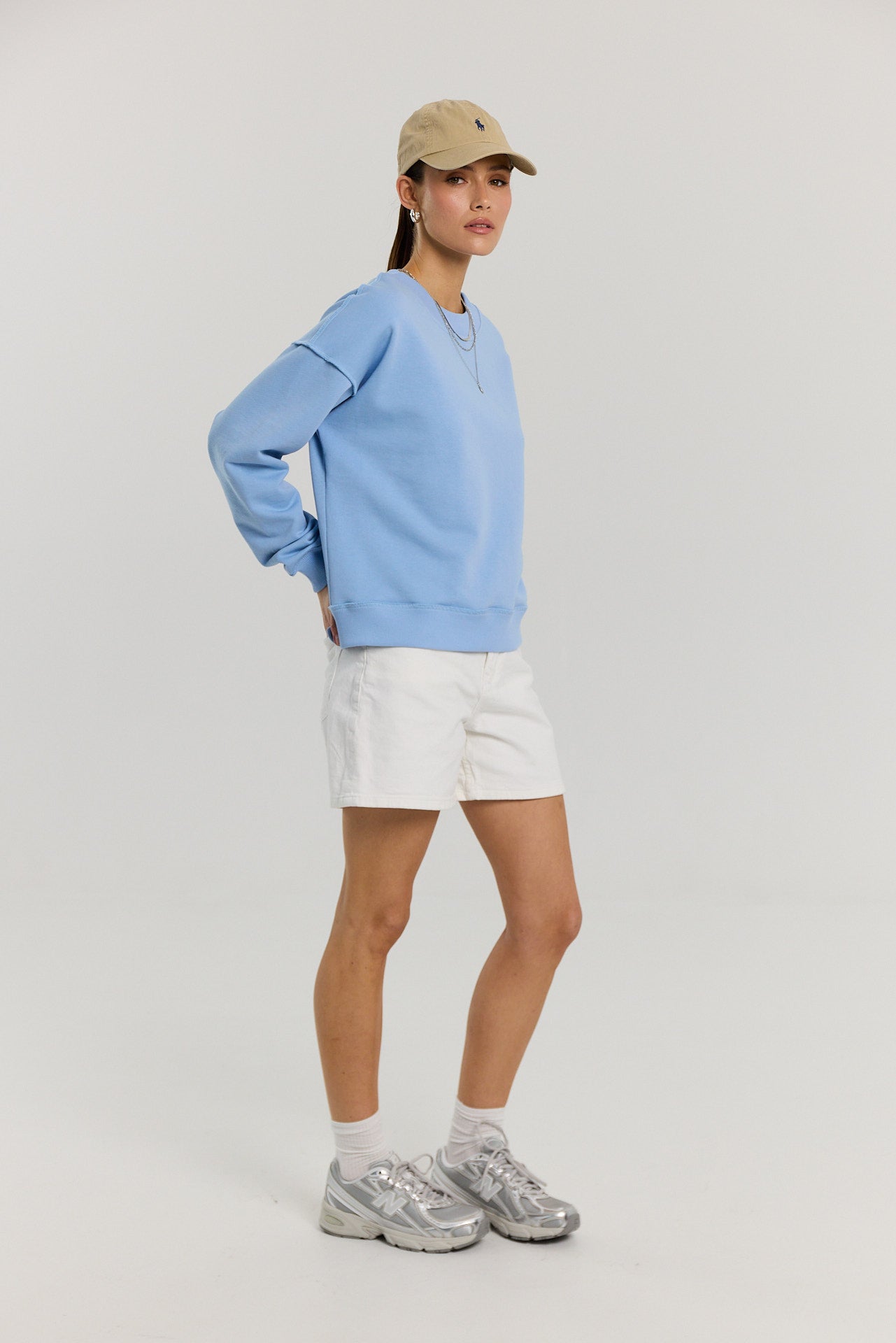 Bluza Chilly powder blue